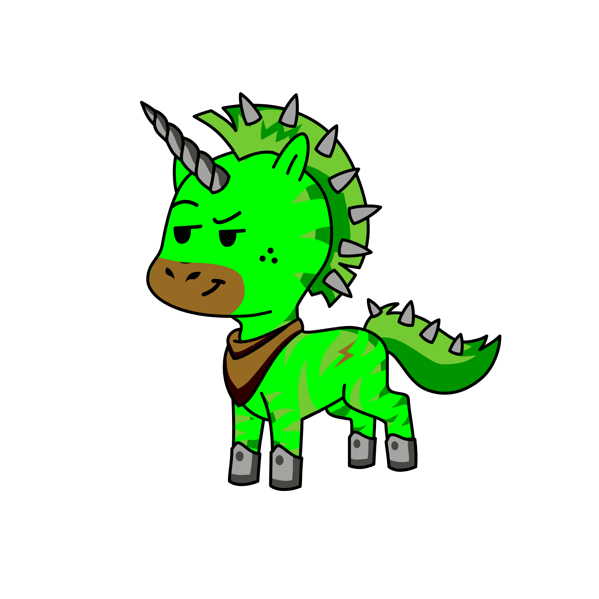 brocially stem moutian dew, the unicorn
