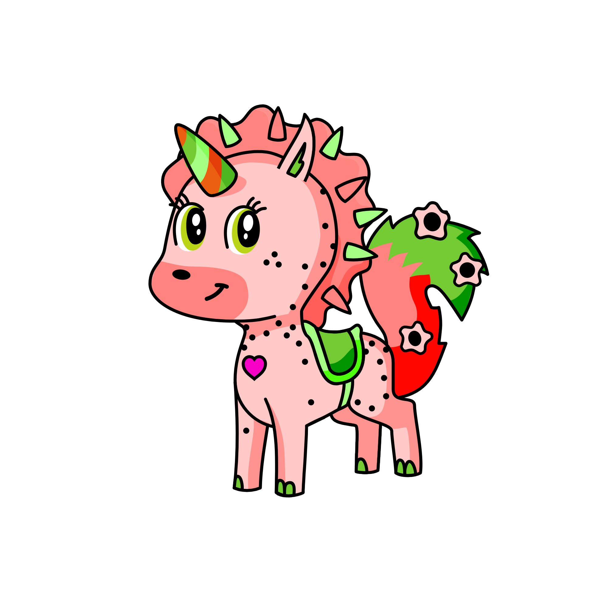 eermellon, the unicorn