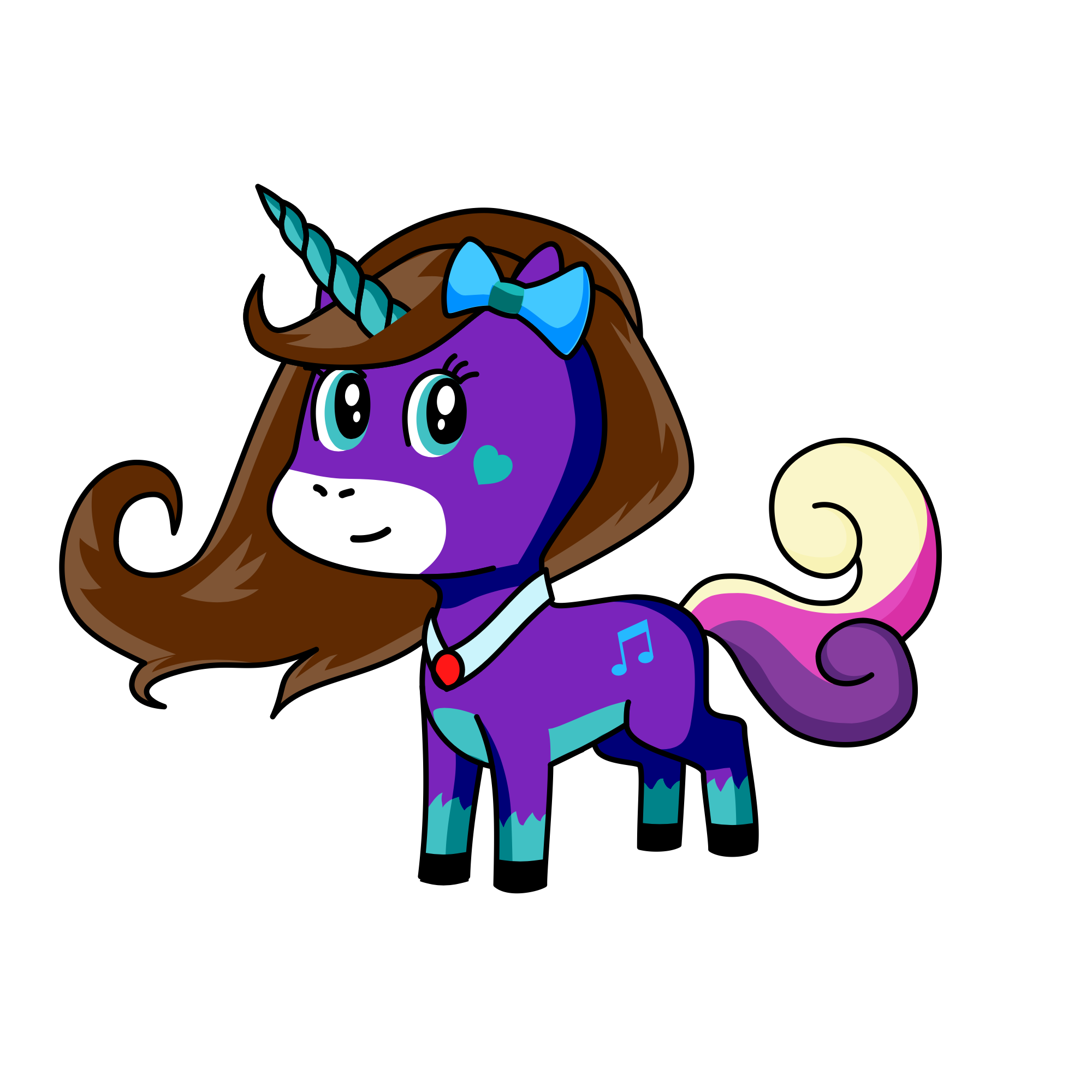 Rose, the unicorn
