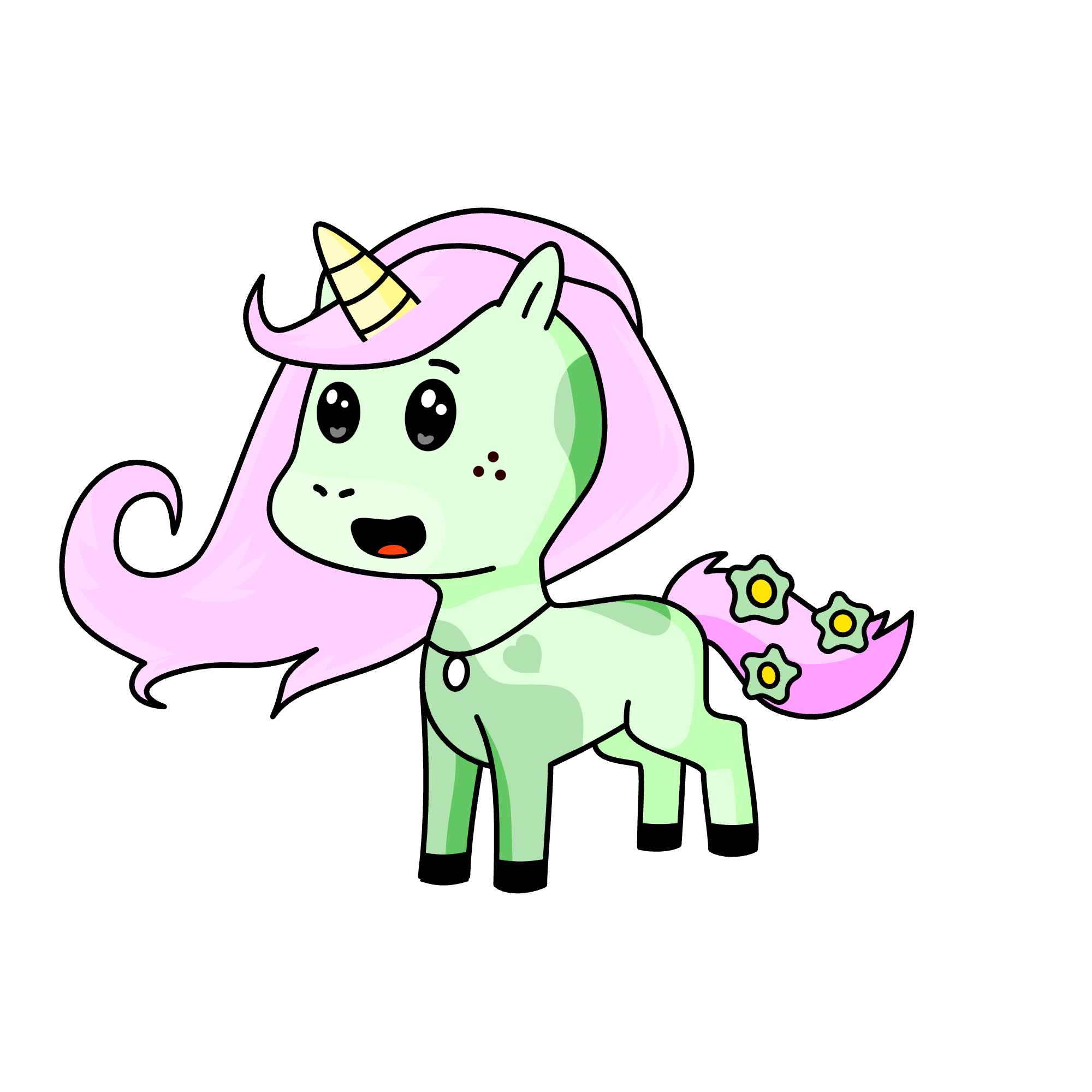 lilpinkfroggy, the unicorn