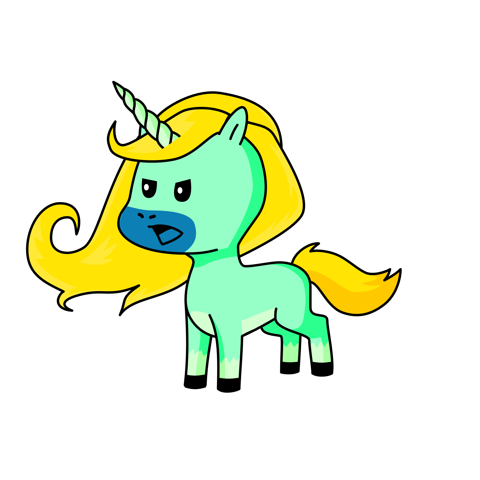 Glory (W.O.F), the unicorn