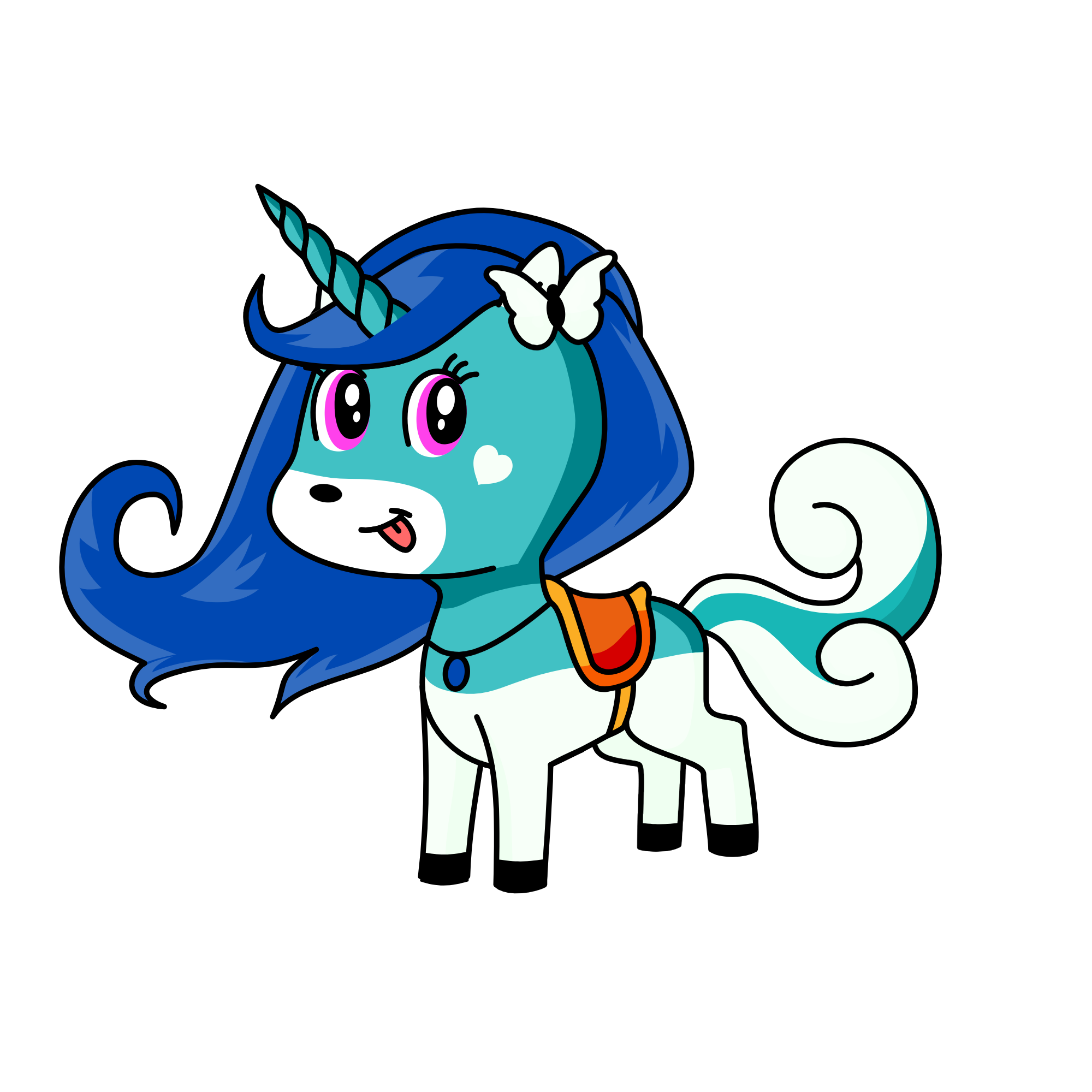 snow, the unicorn