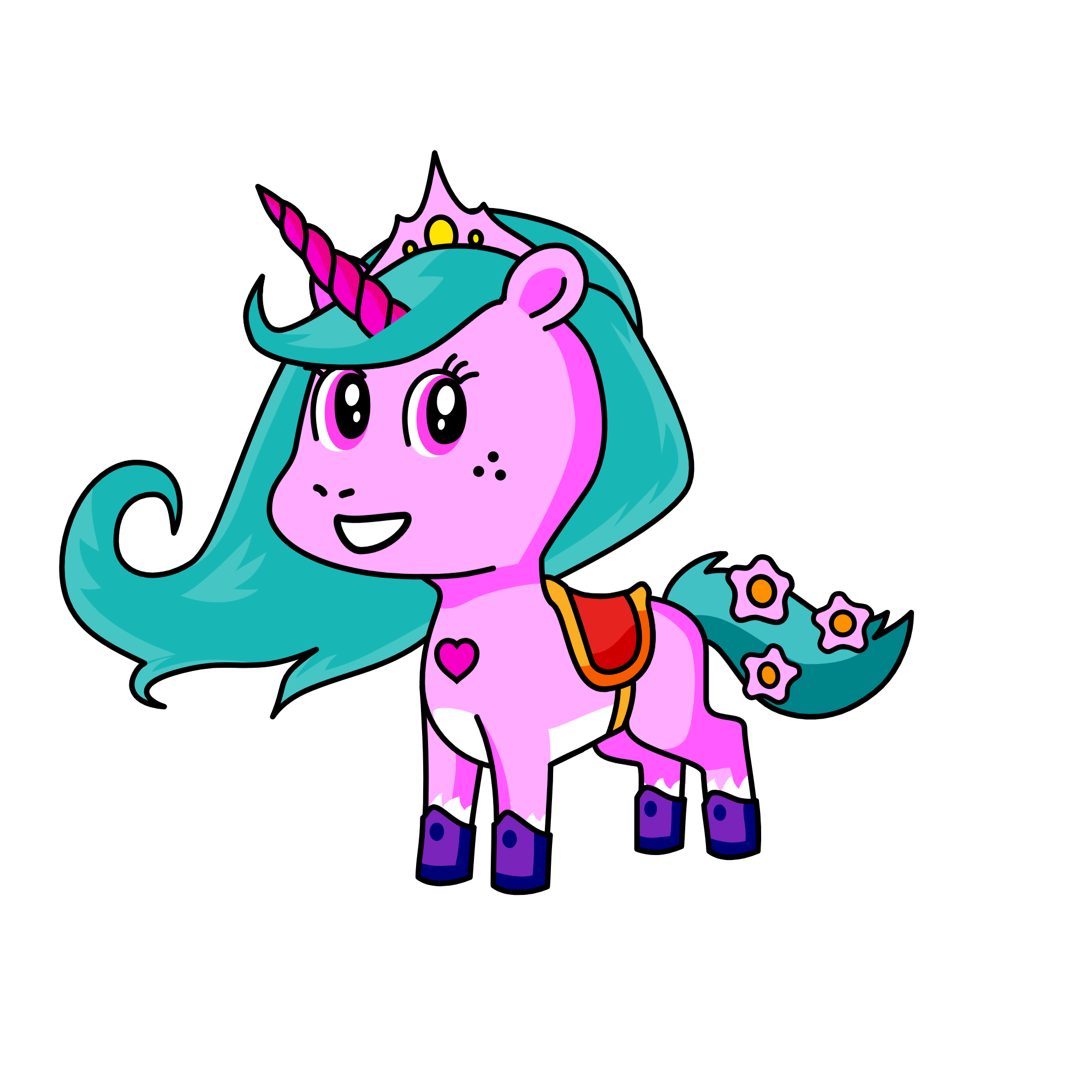 Beauty, the unicorn