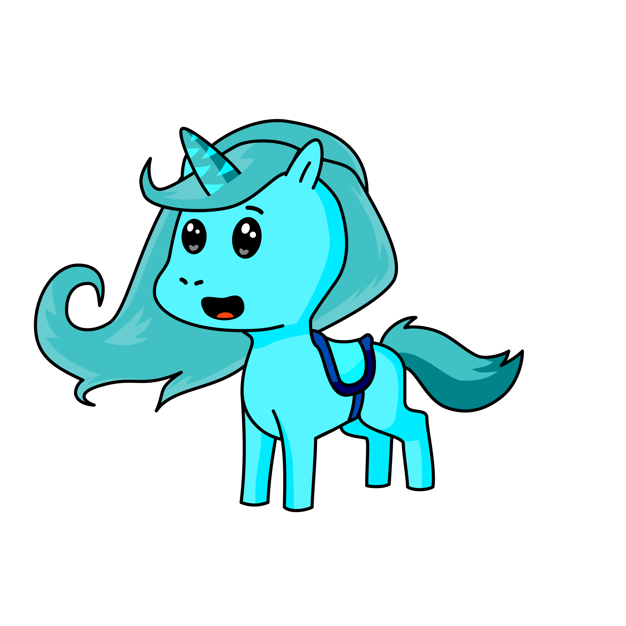 Flake, the unicorn