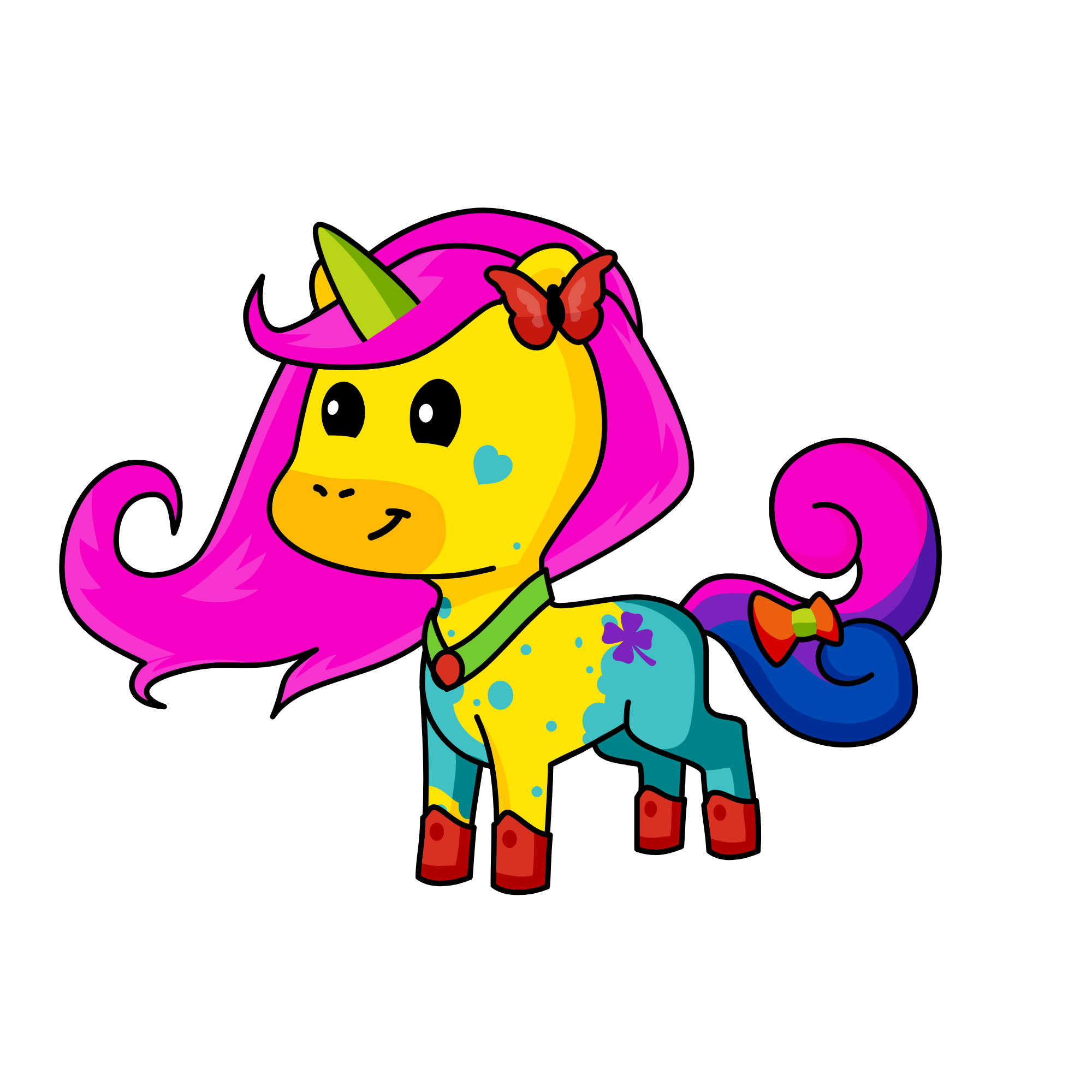 Butter flower, the unicorn