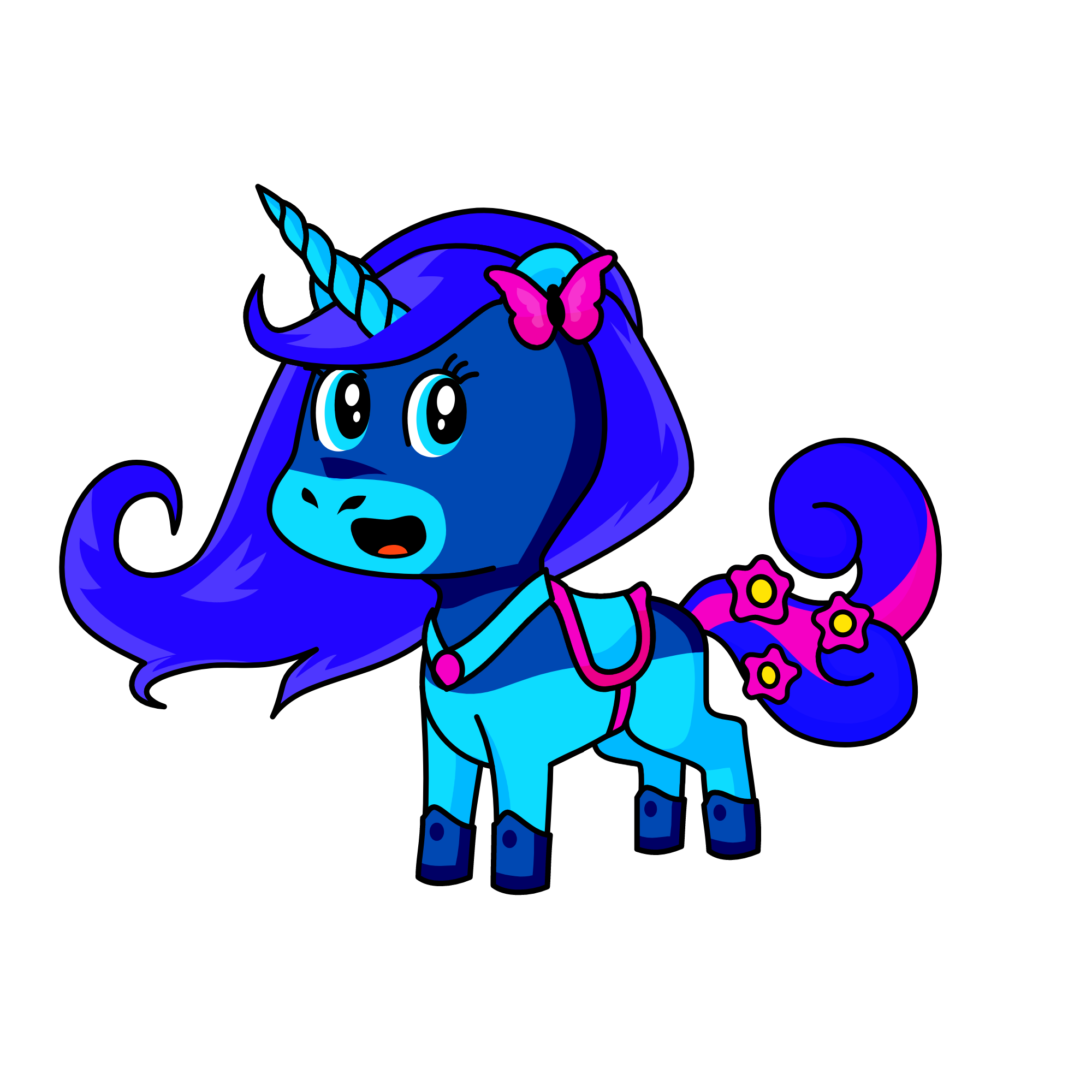 Chrystal, the unicorn