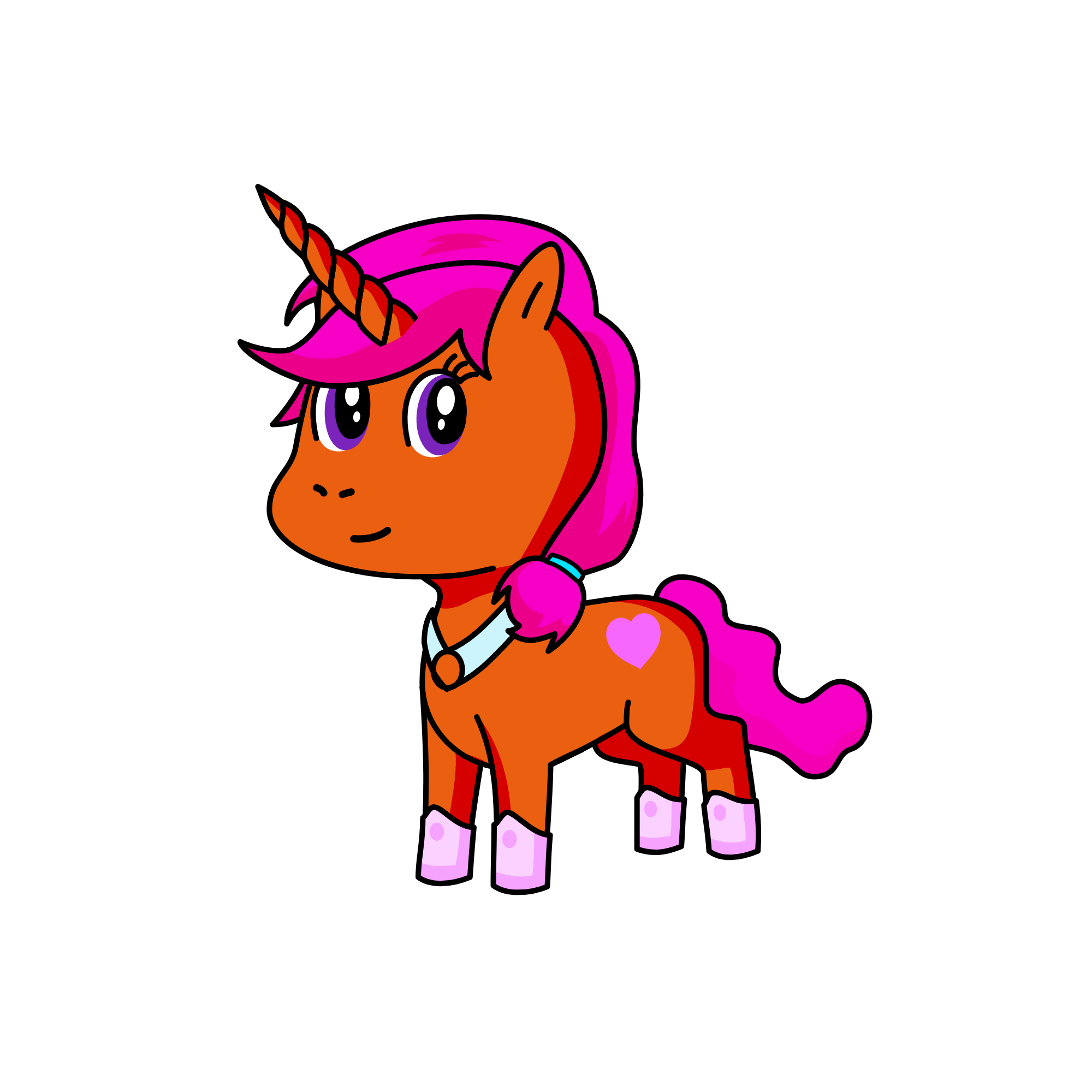 Love Cutie, the unicorn