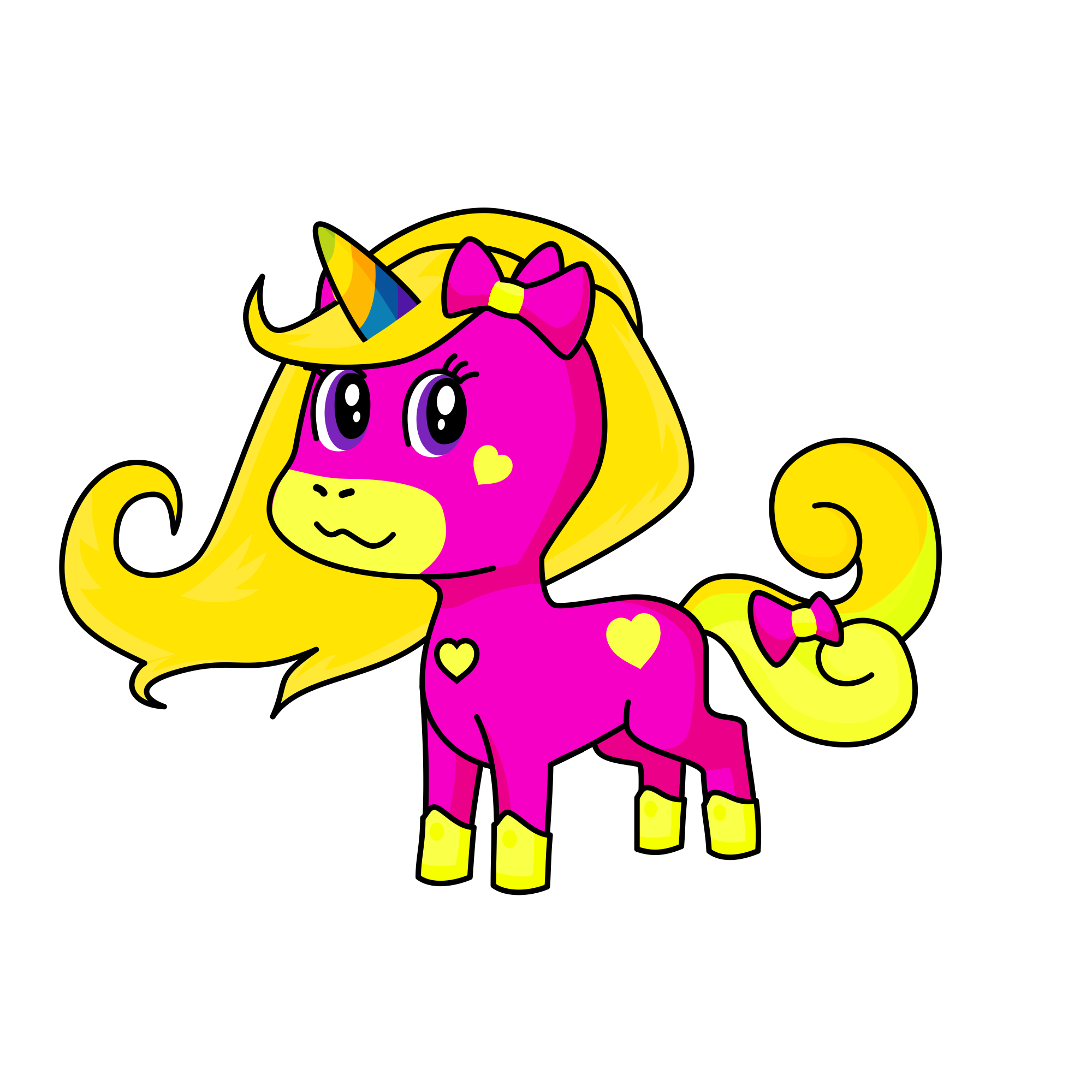 Heart๐๐, the unicorn