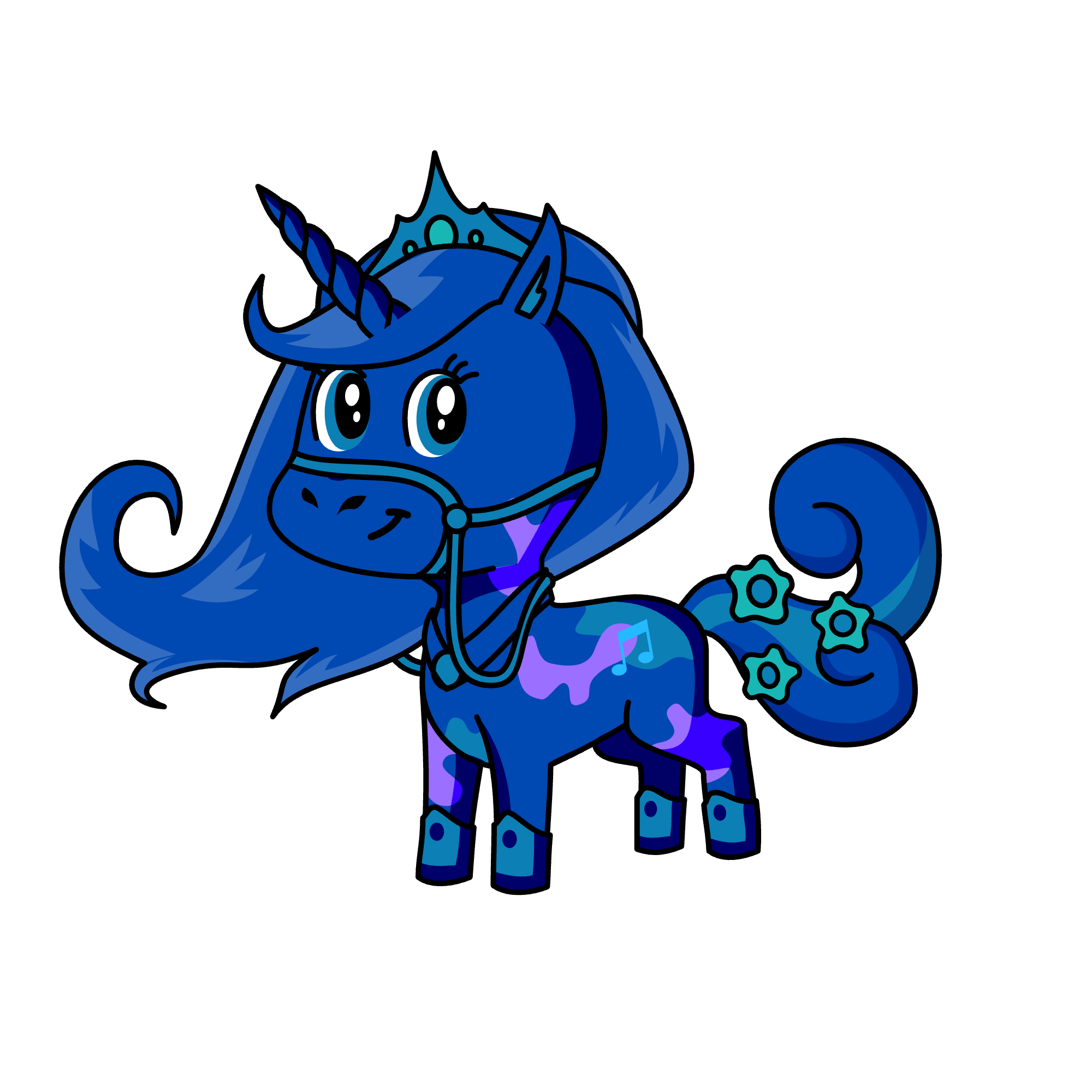 c e C, the unicorn