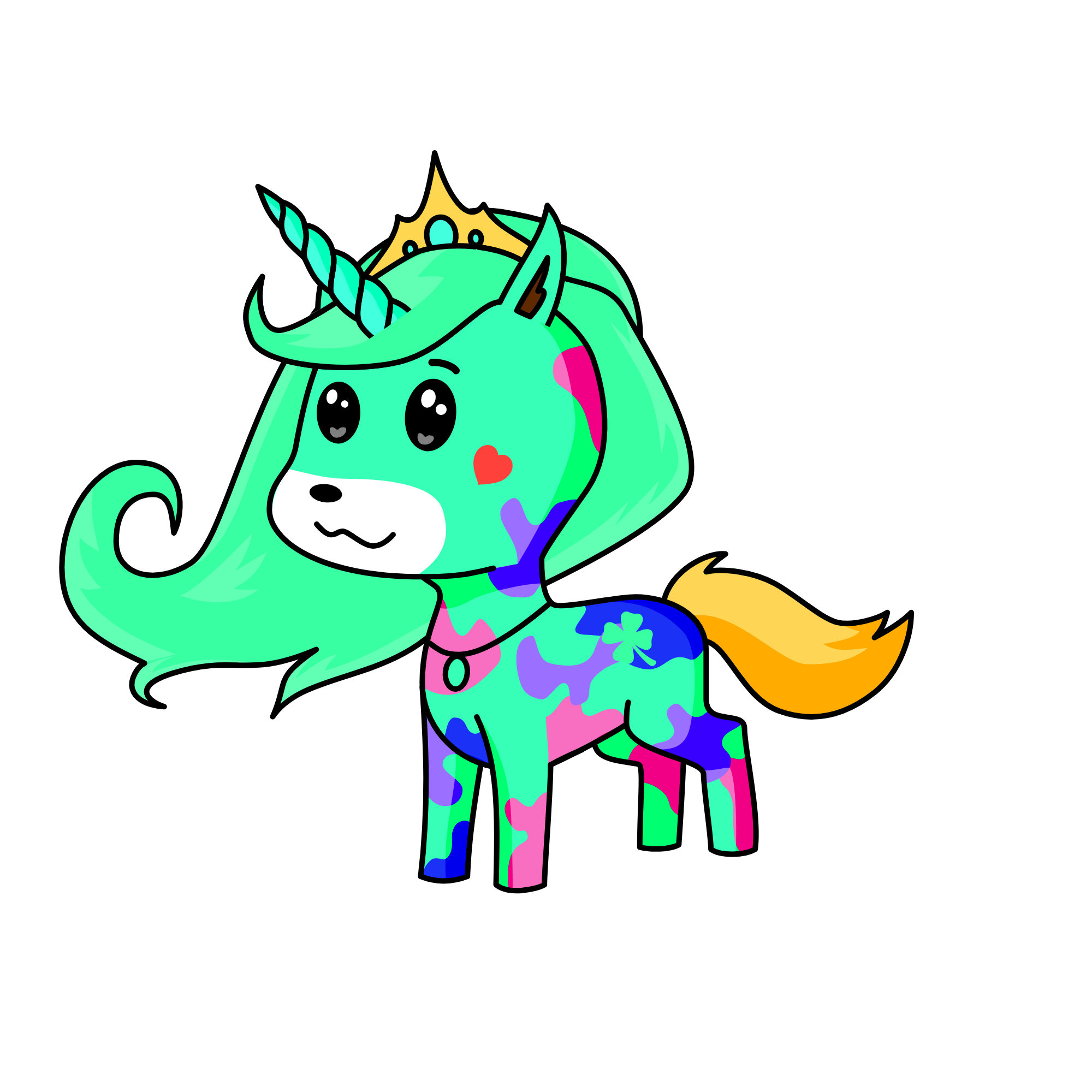 Ella!, the unicorn