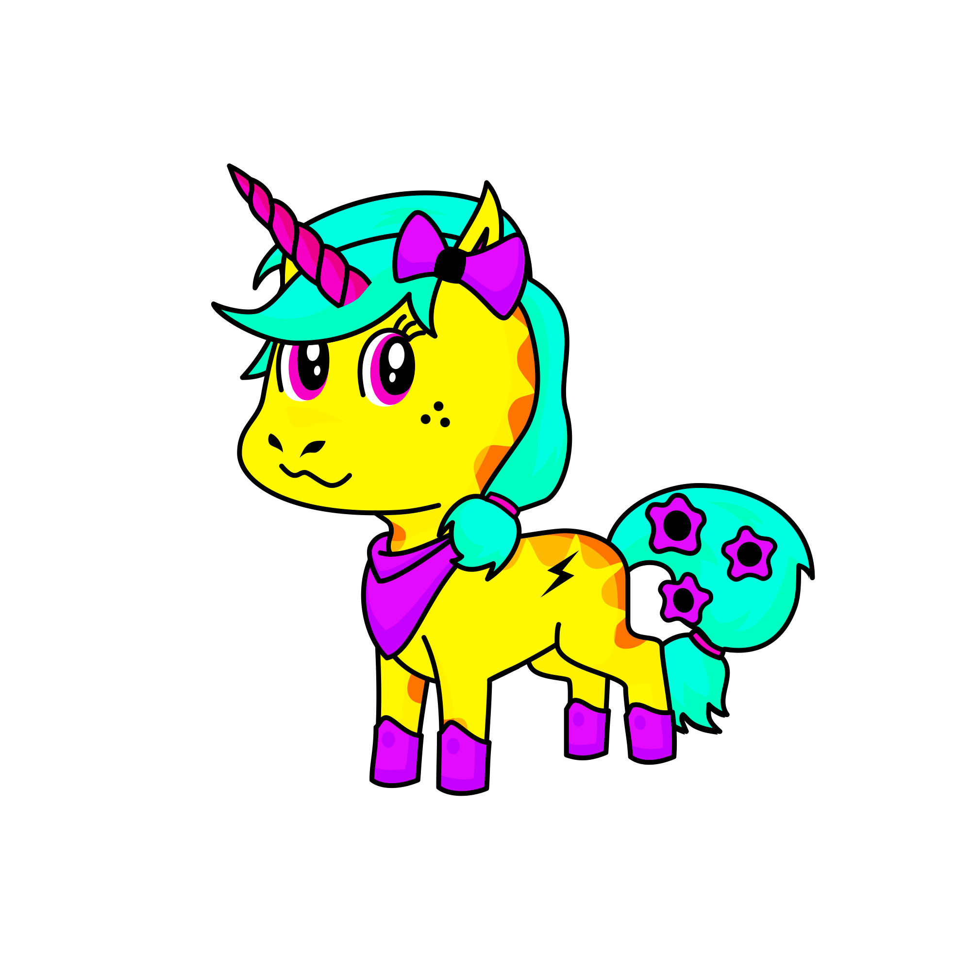 Wacky Wanda , the unicorn