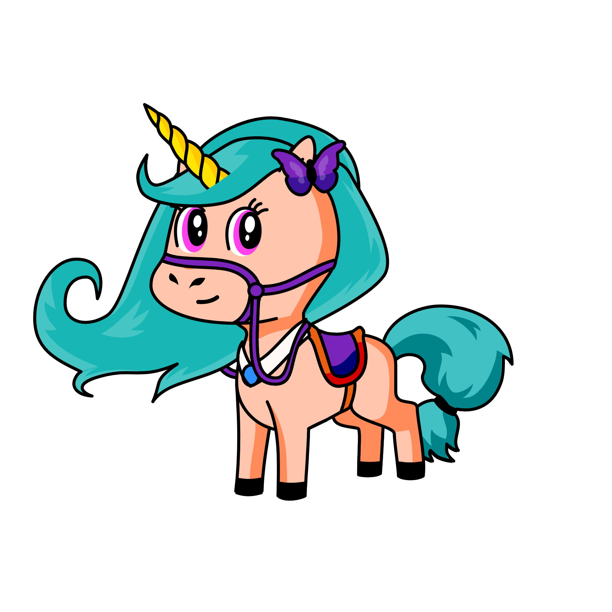 Lilly, the unicorn