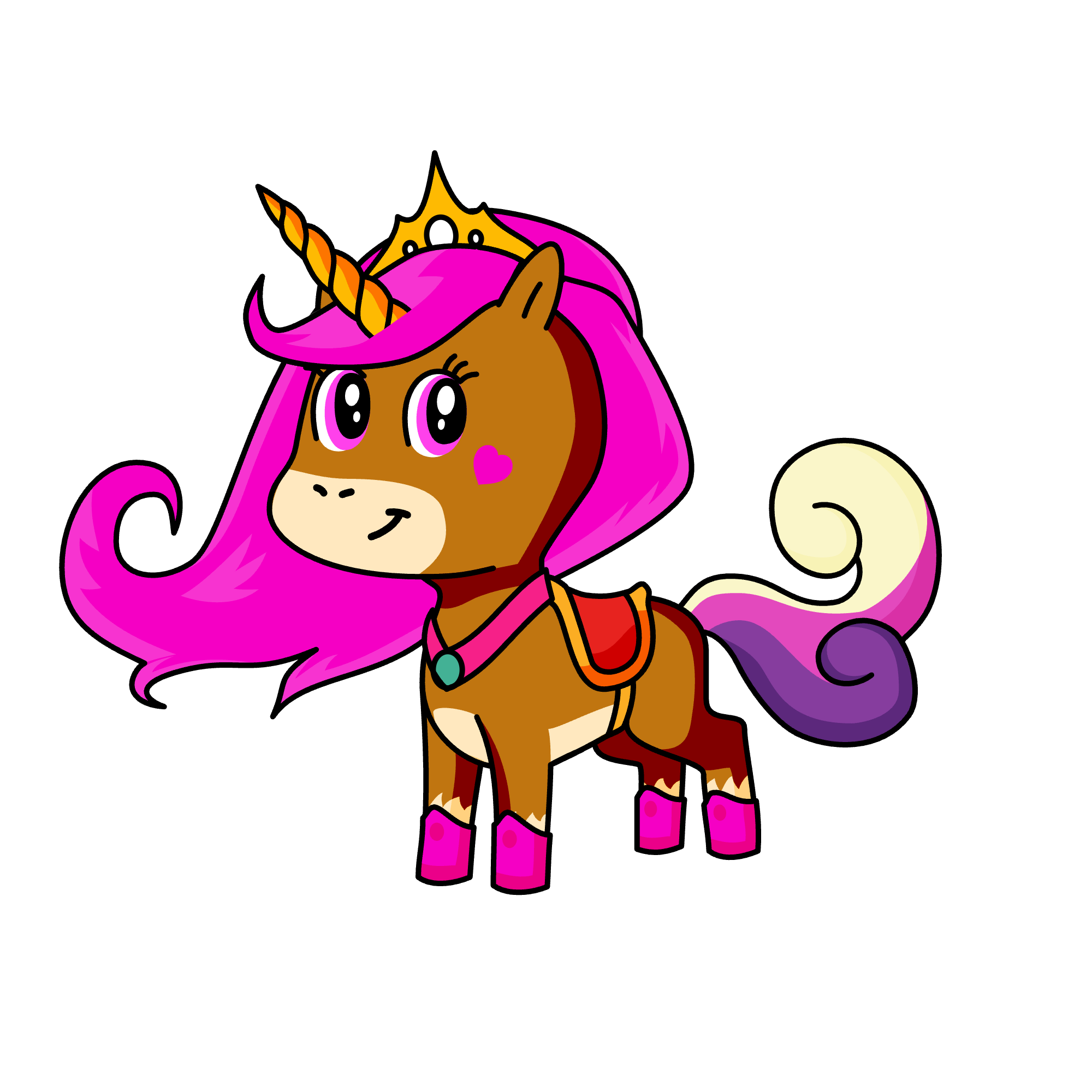 Rosa, the unicorn