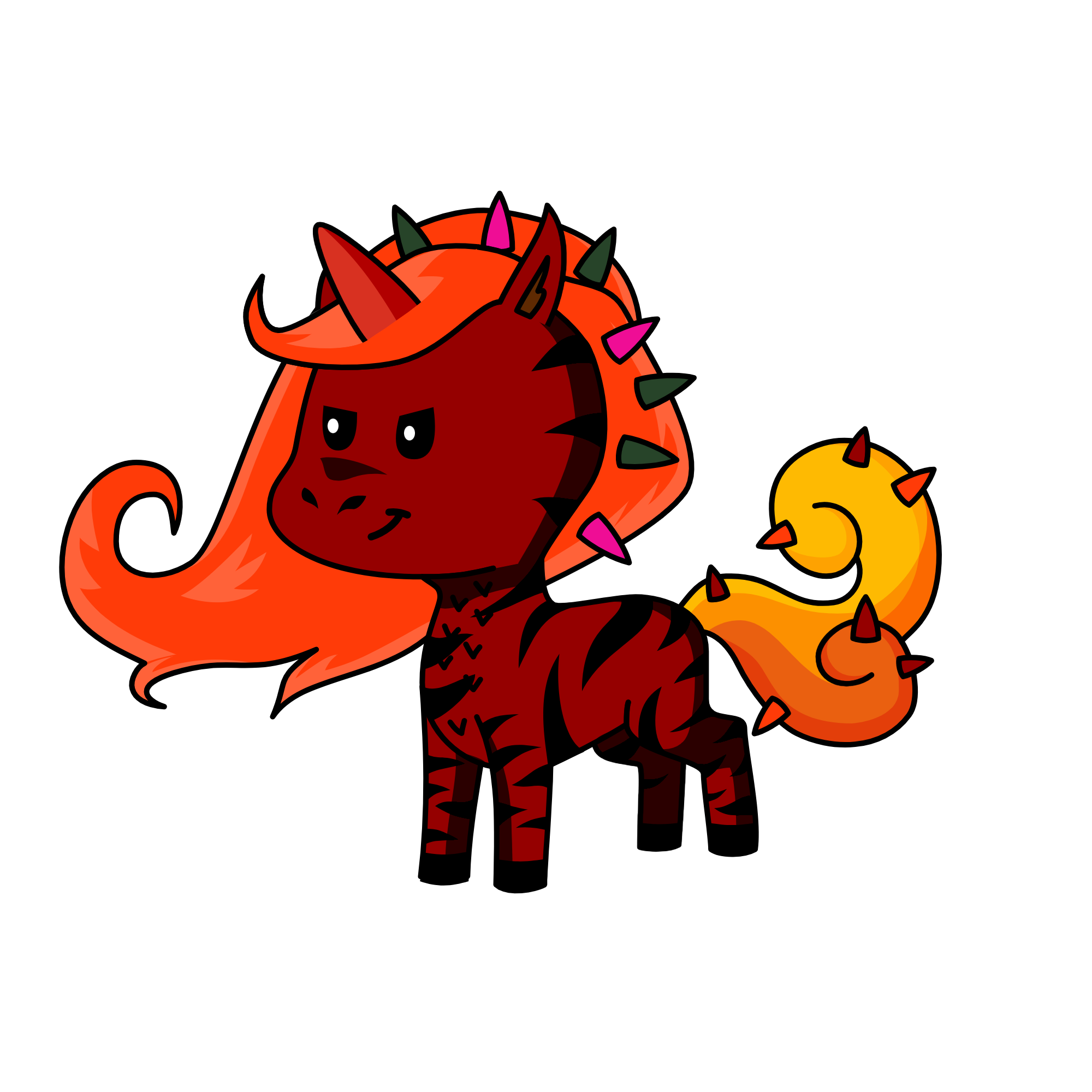 devil, the unicorn