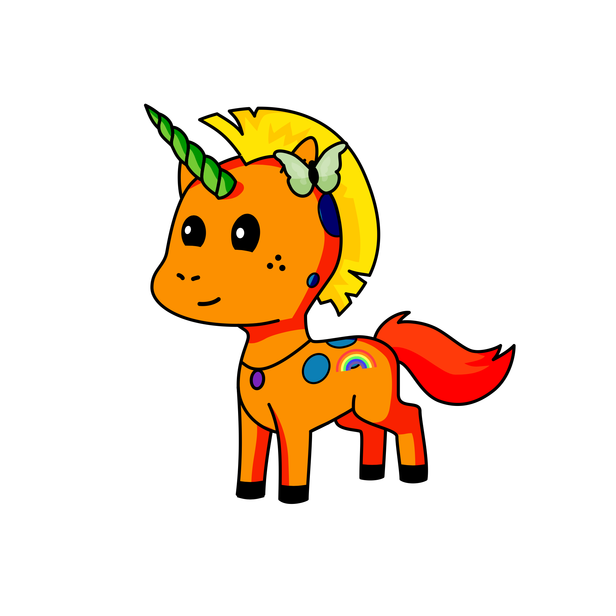 Cara, the unicorn