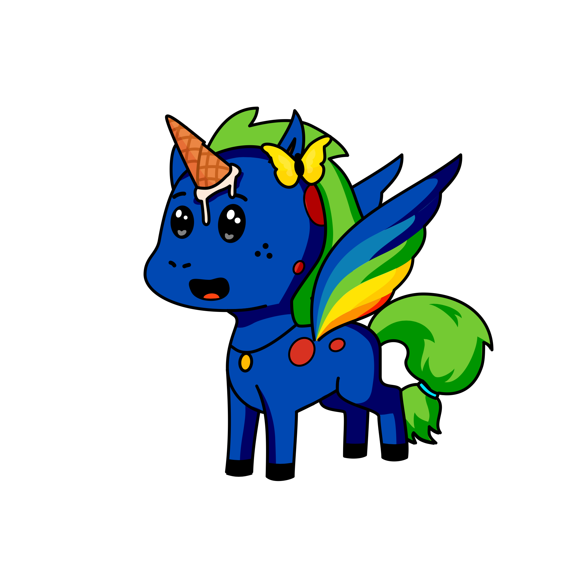 Lala, the unicorn