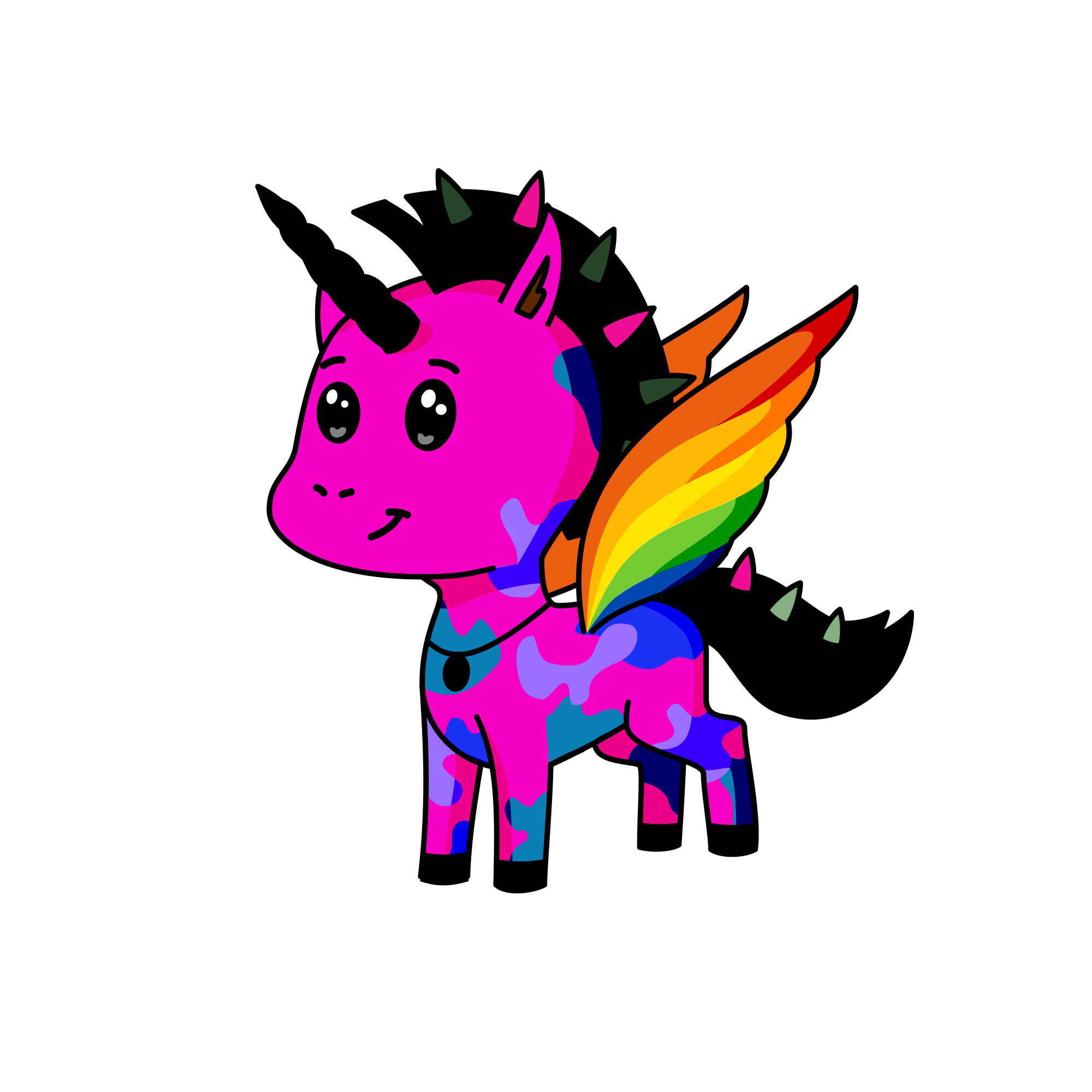 Midnight, the unicorn