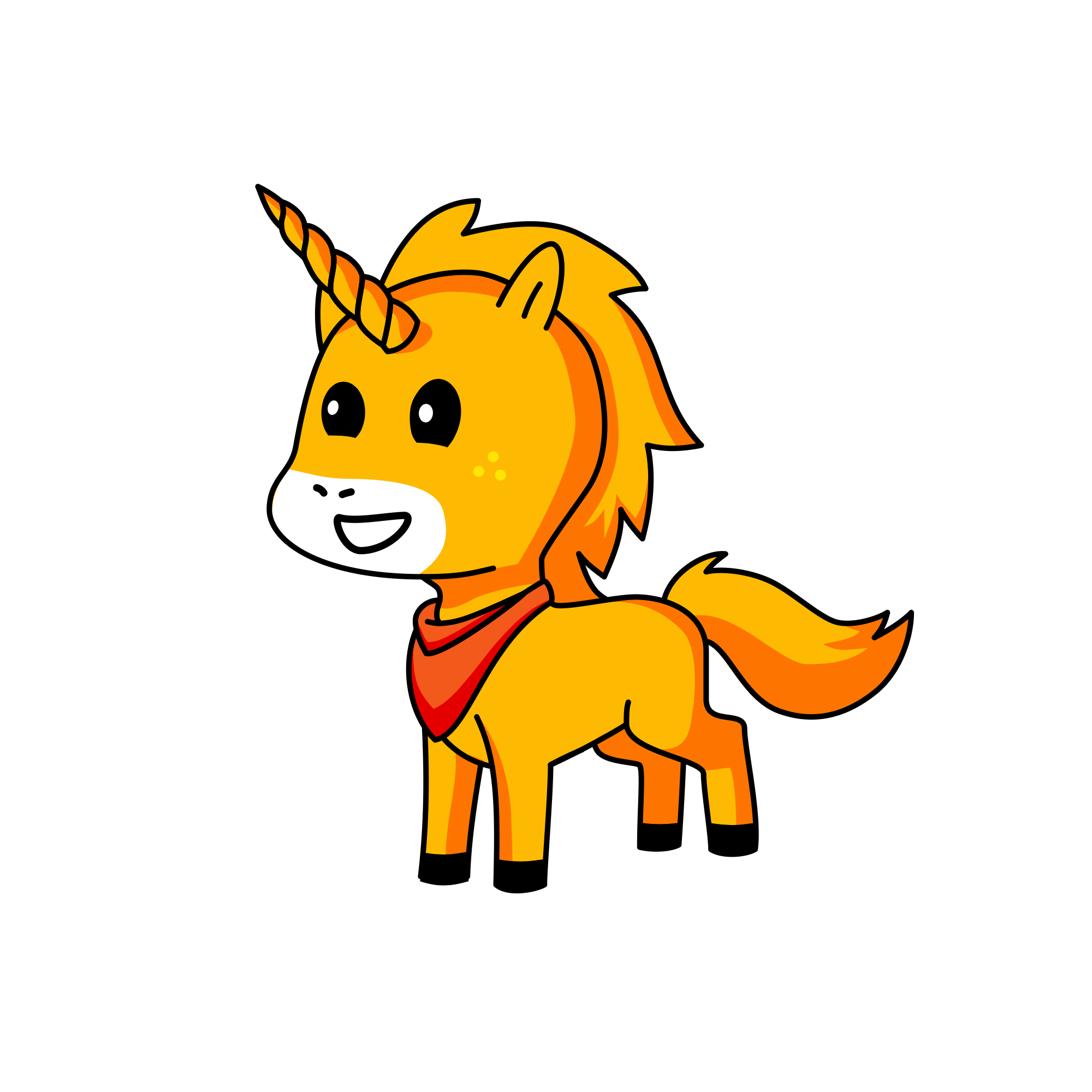 Sunny, the unicorn