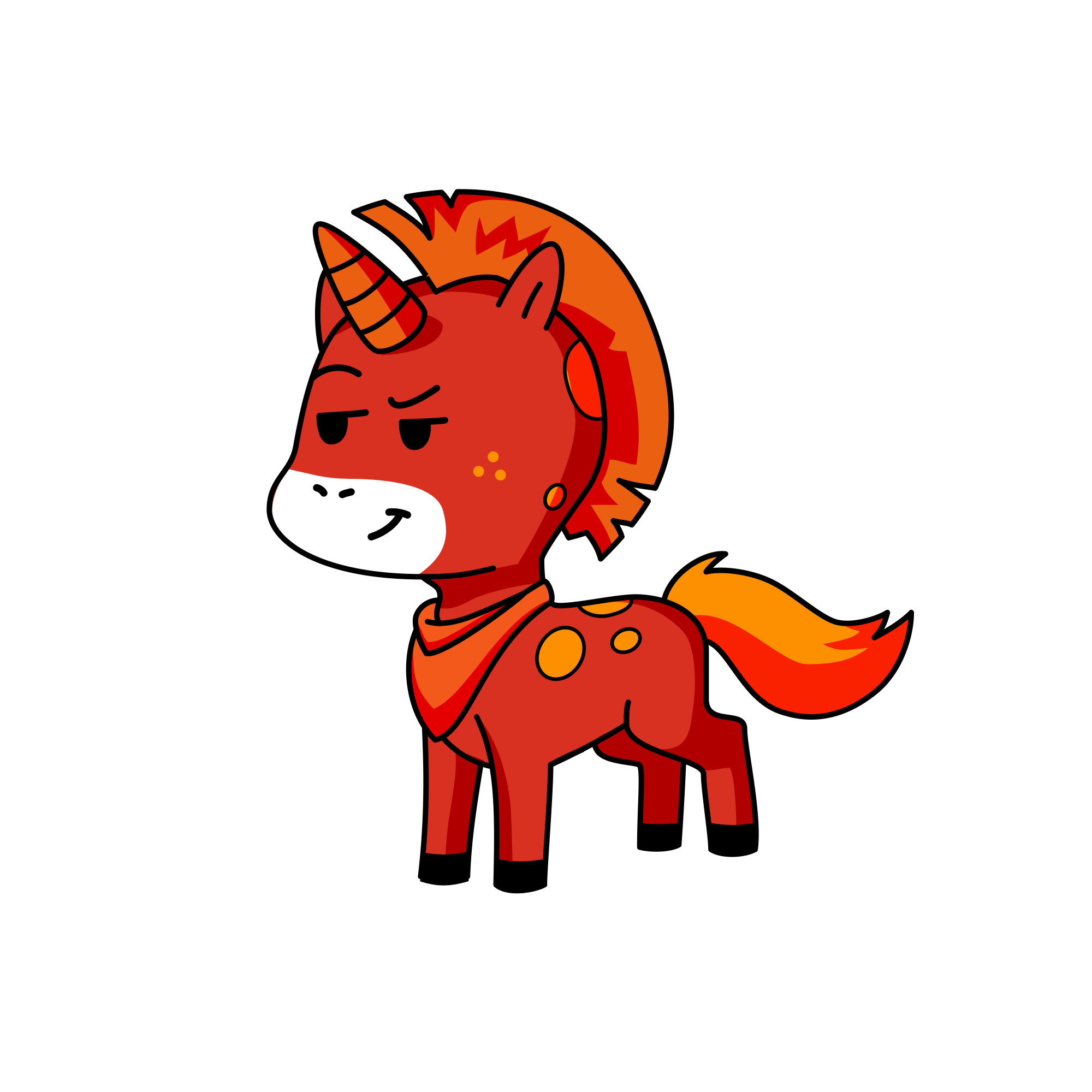 Mars, the unicorn
