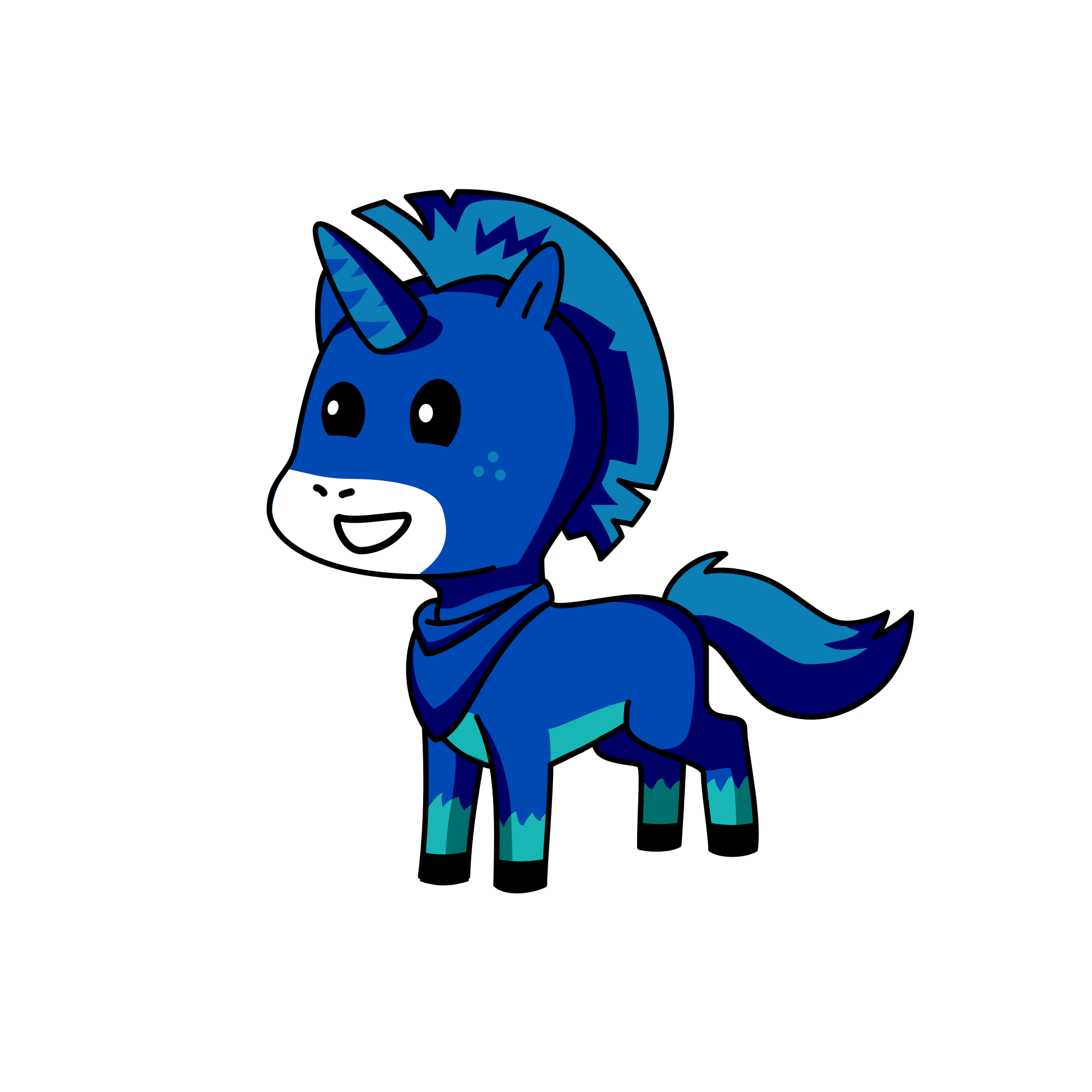 Neptune, the unicorn
