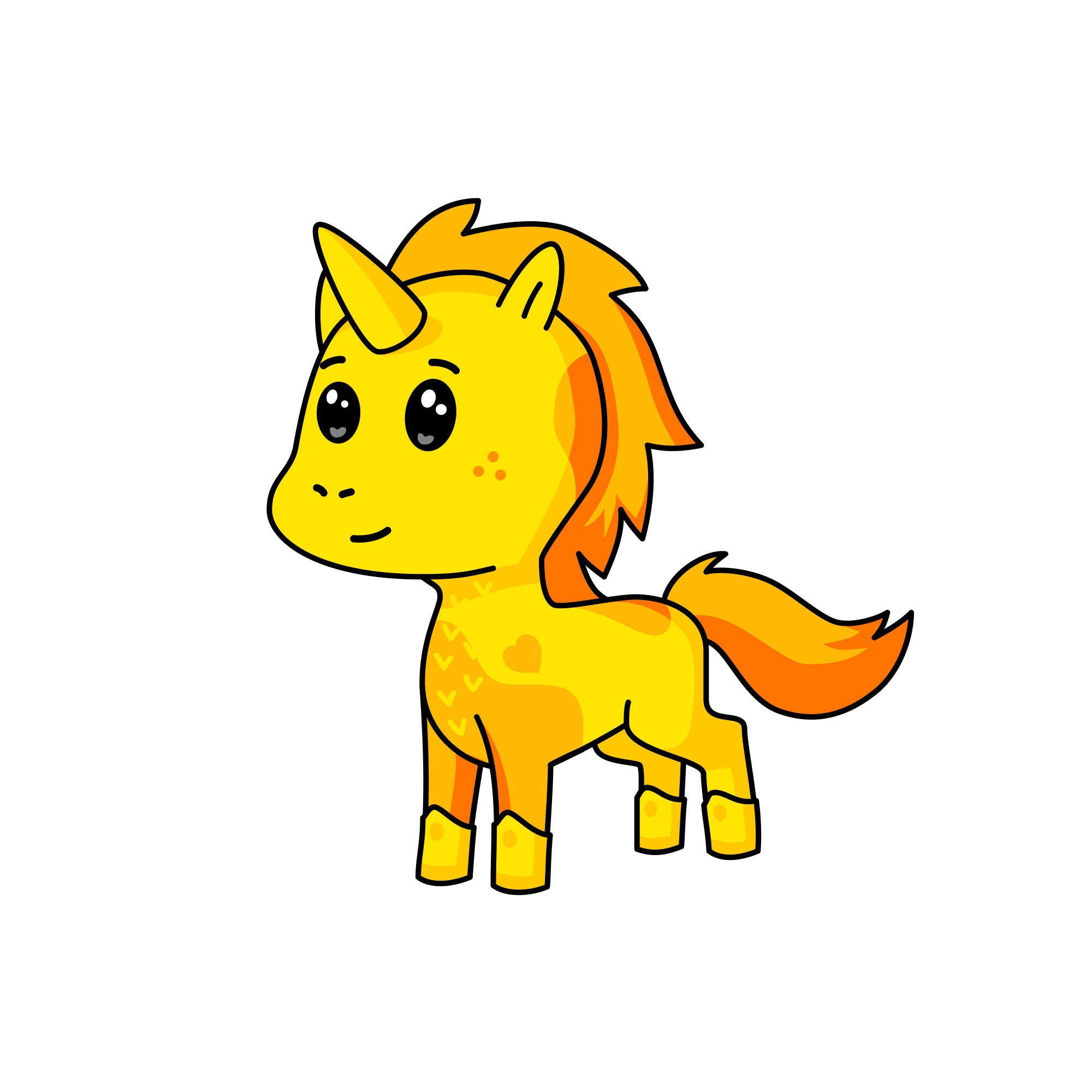 Scatterfoot, the unicorn