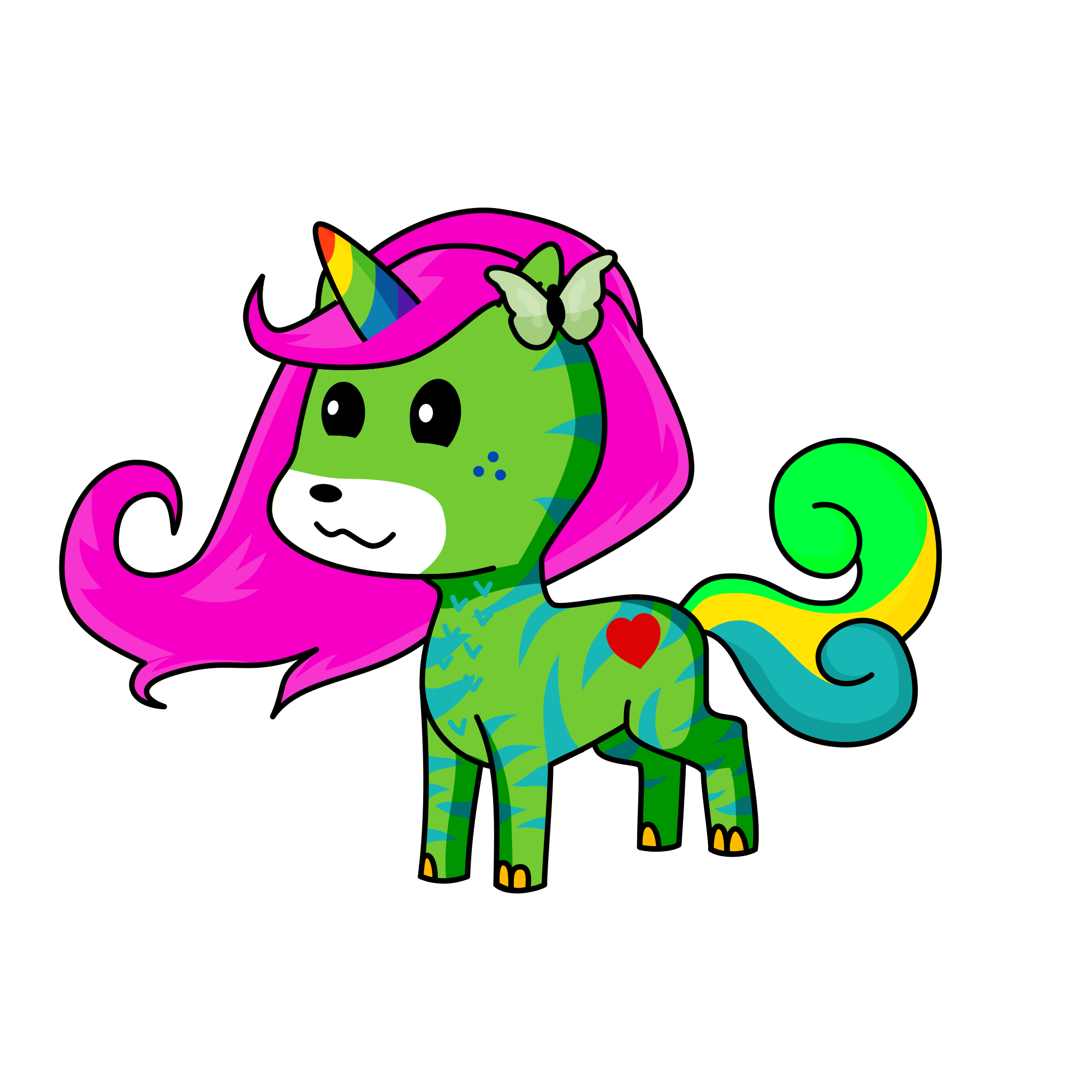 Sara girl🦧, the unicorn