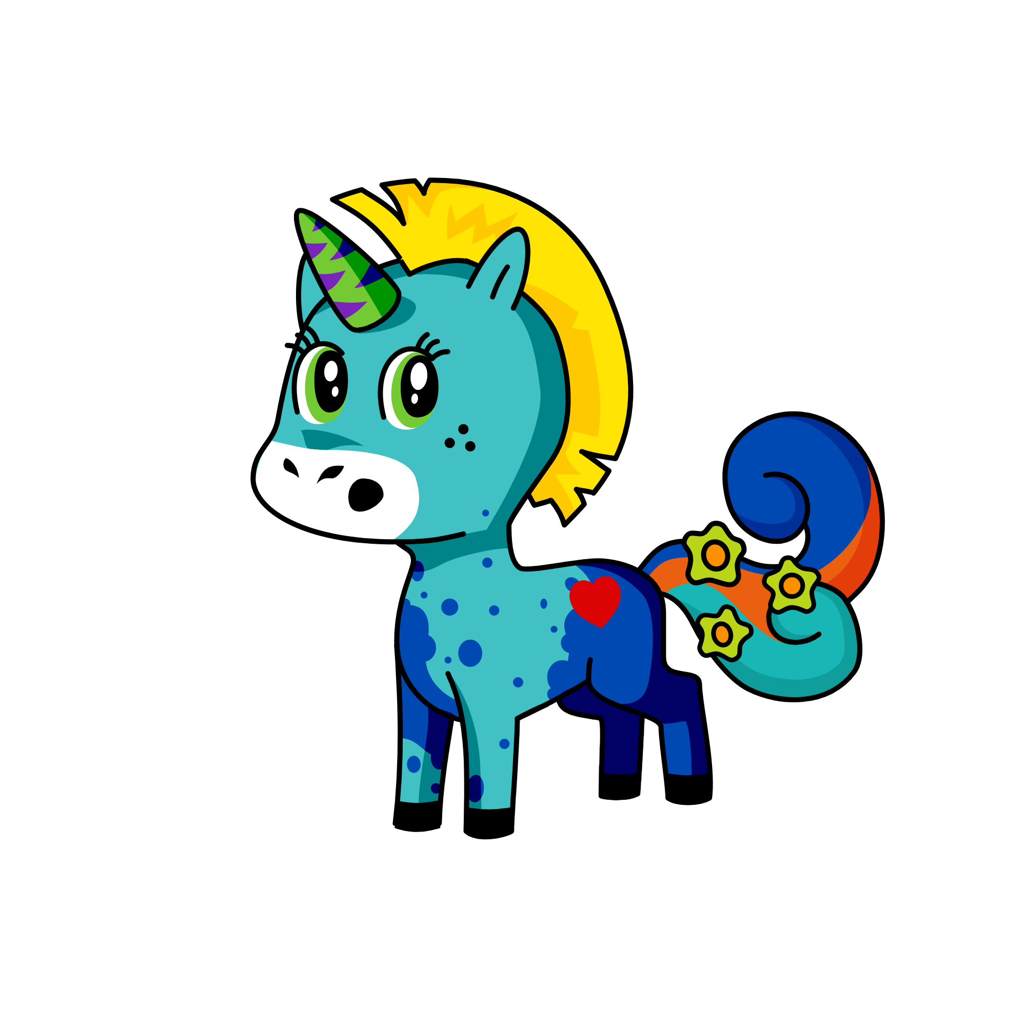 crazy , the unicorn