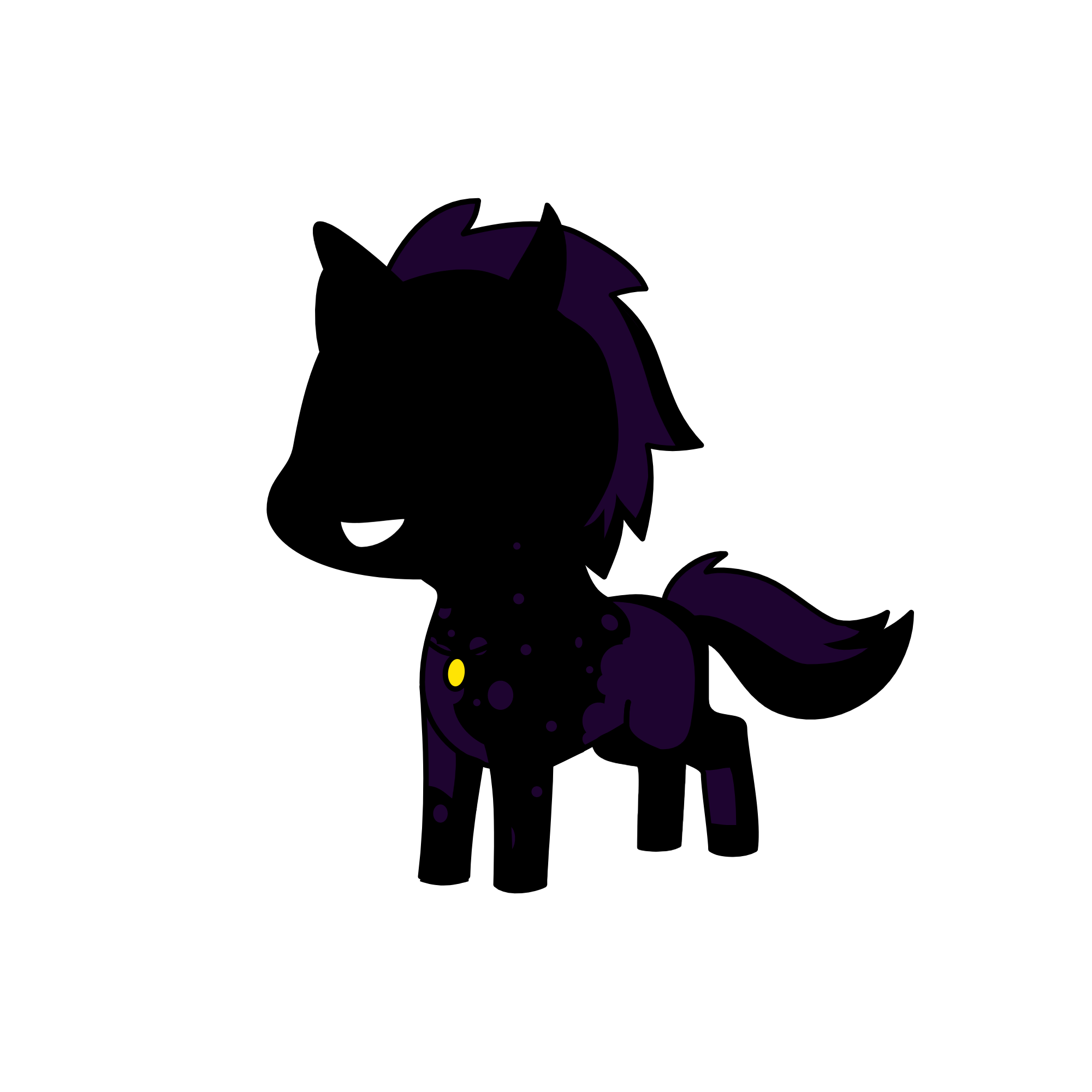 Nightmare Sans, the unicorn