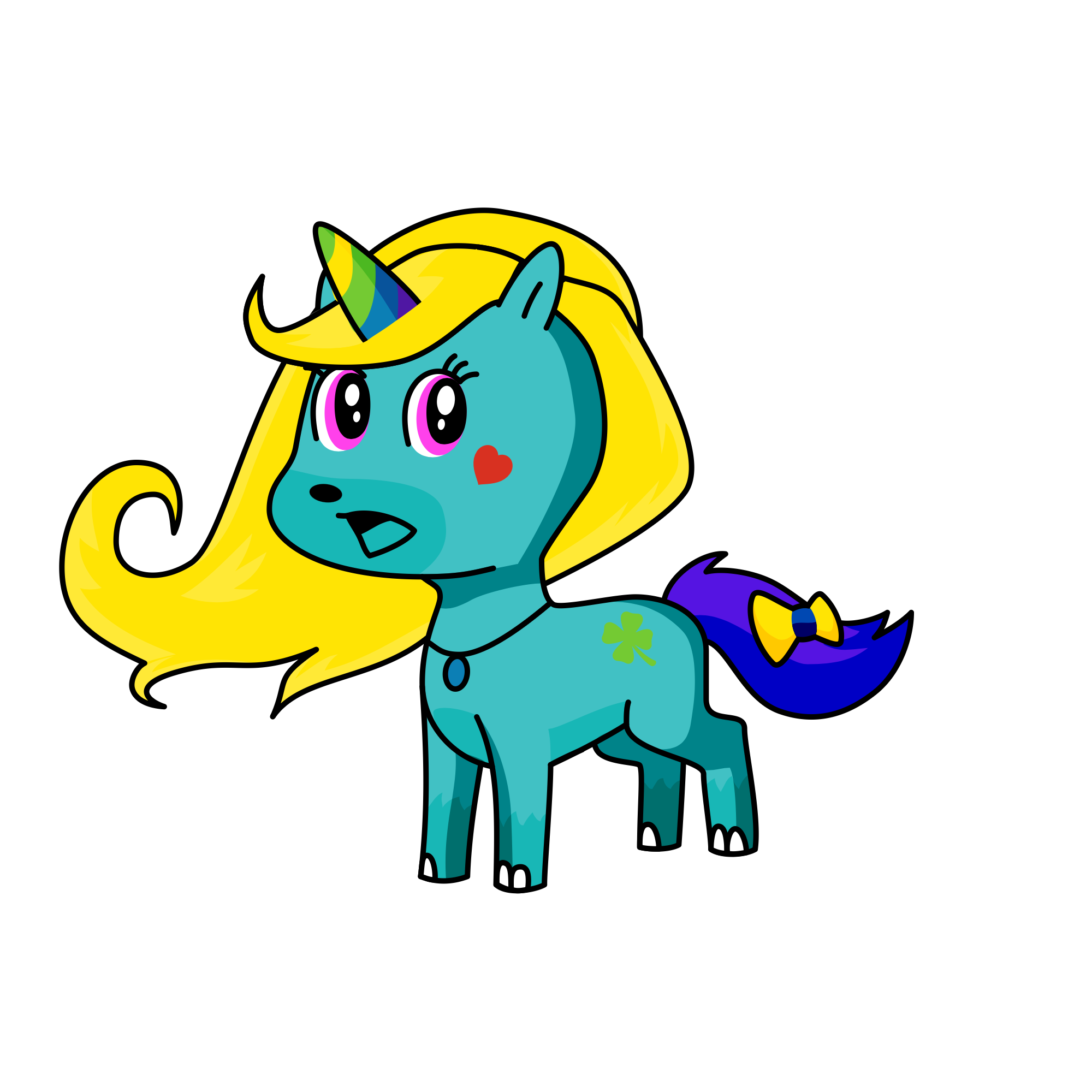 Glagla, the unicorn