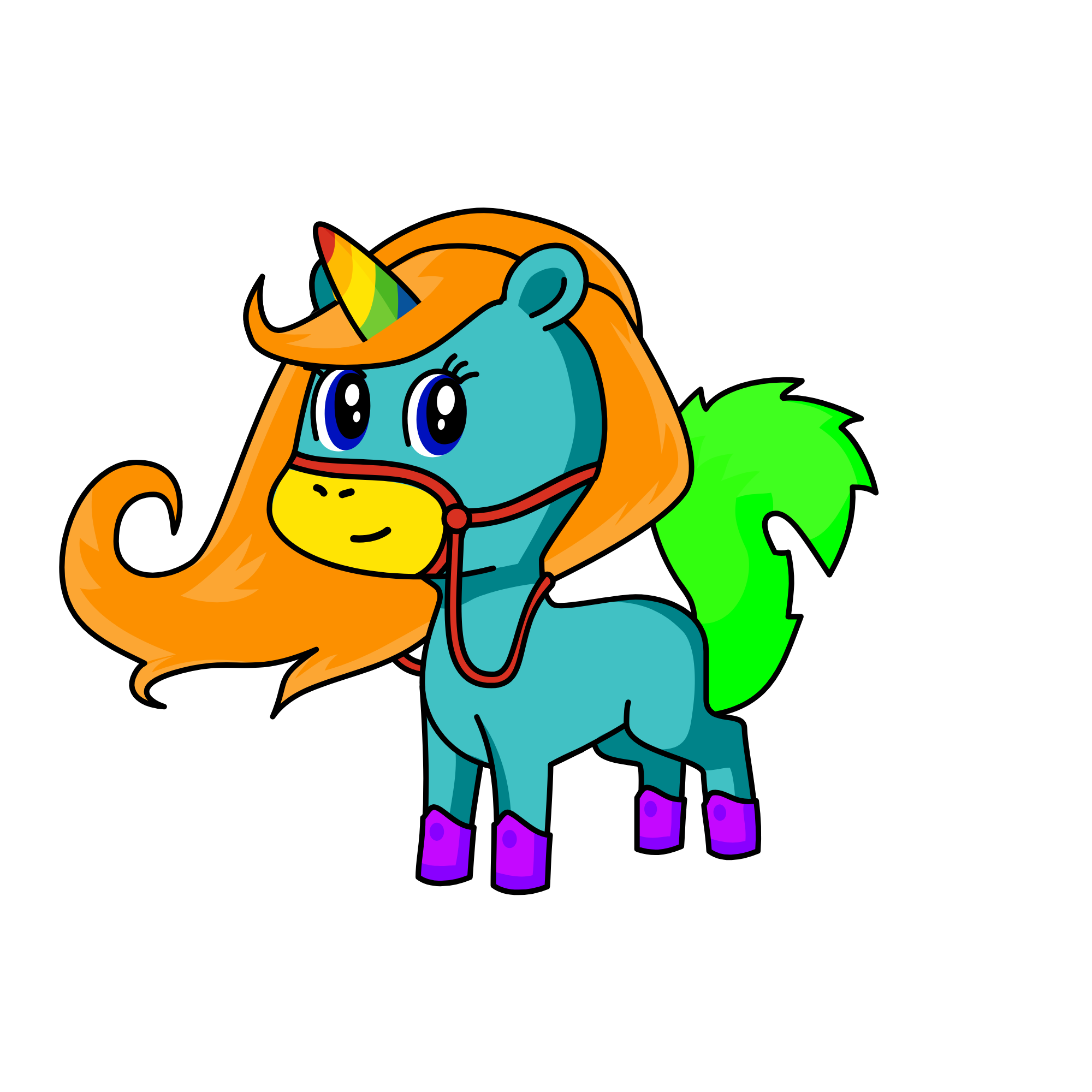 lily , the unicorn