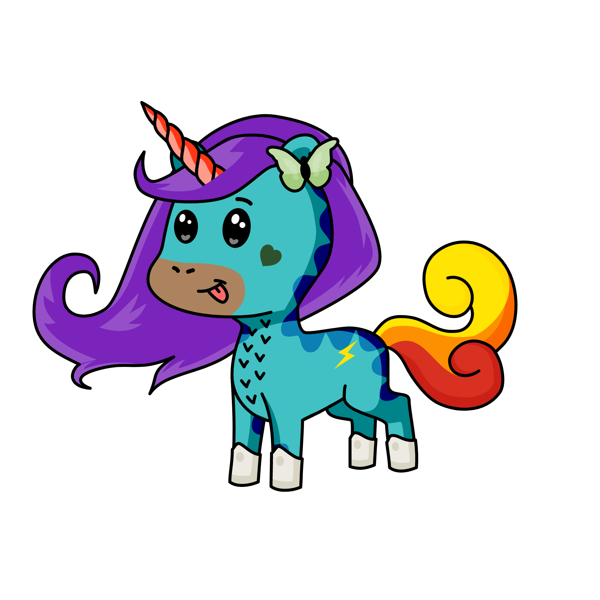 يونيكورن خاص بي, the unicorn