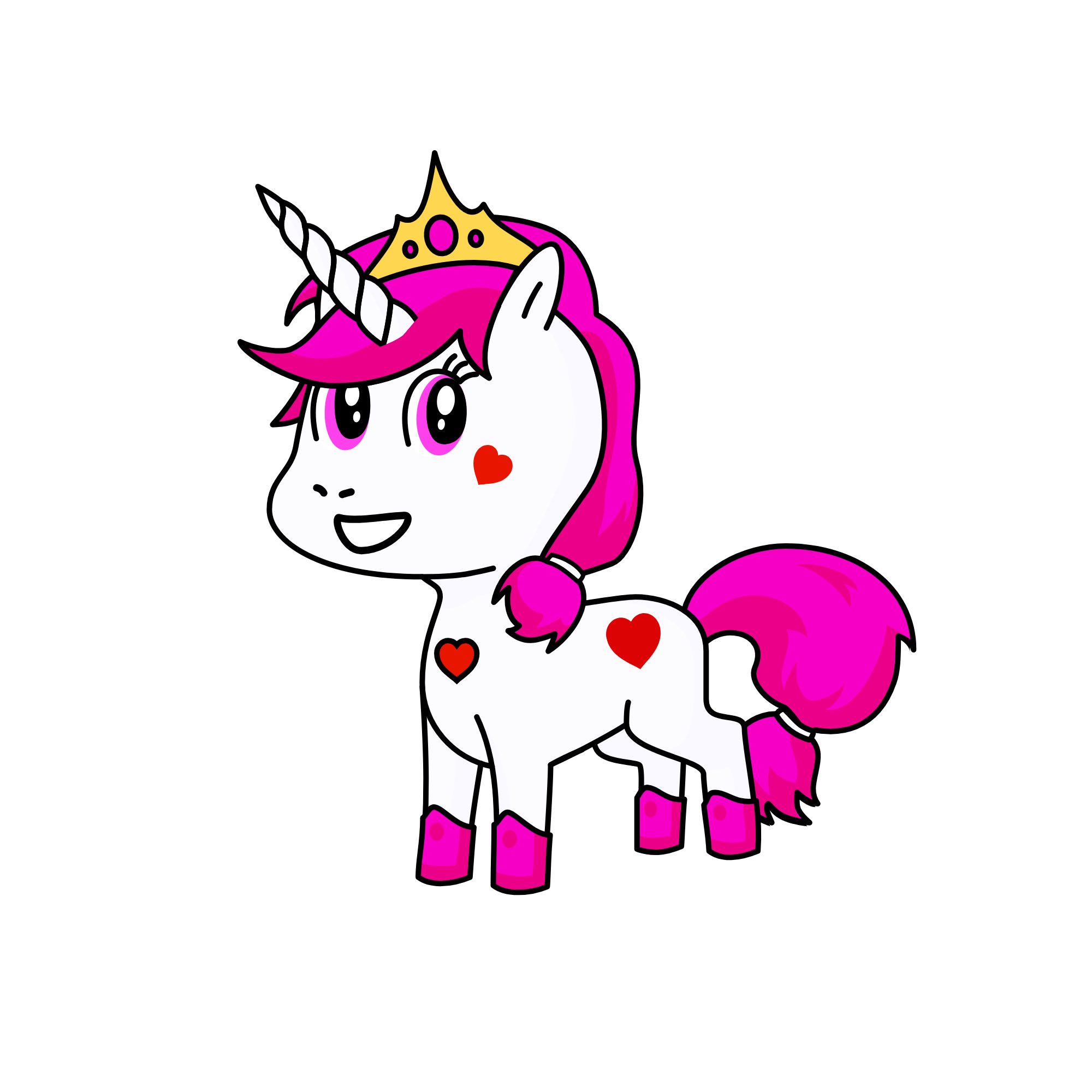 Rose, the unicorn