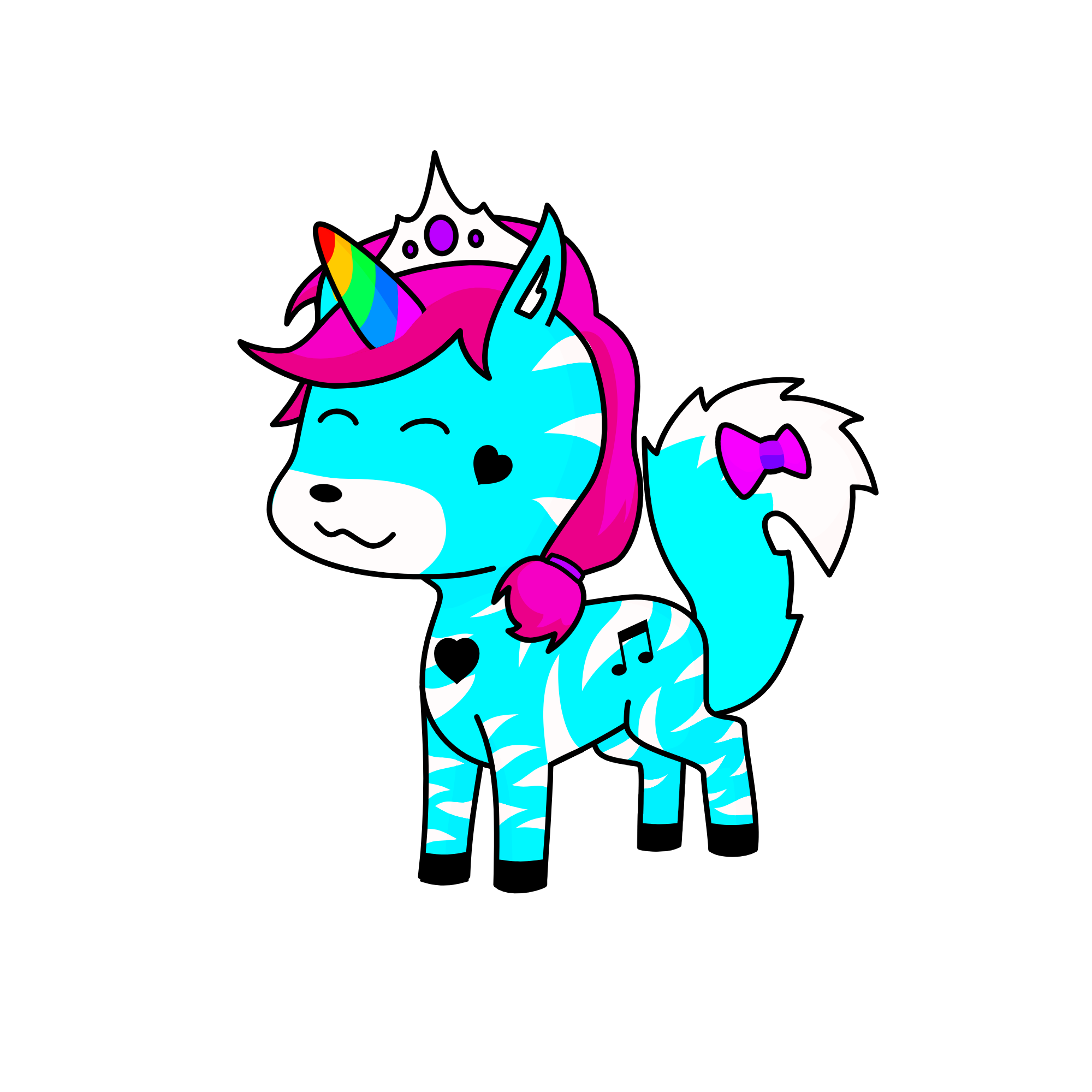 PWINCESS POPTART, the unicorn