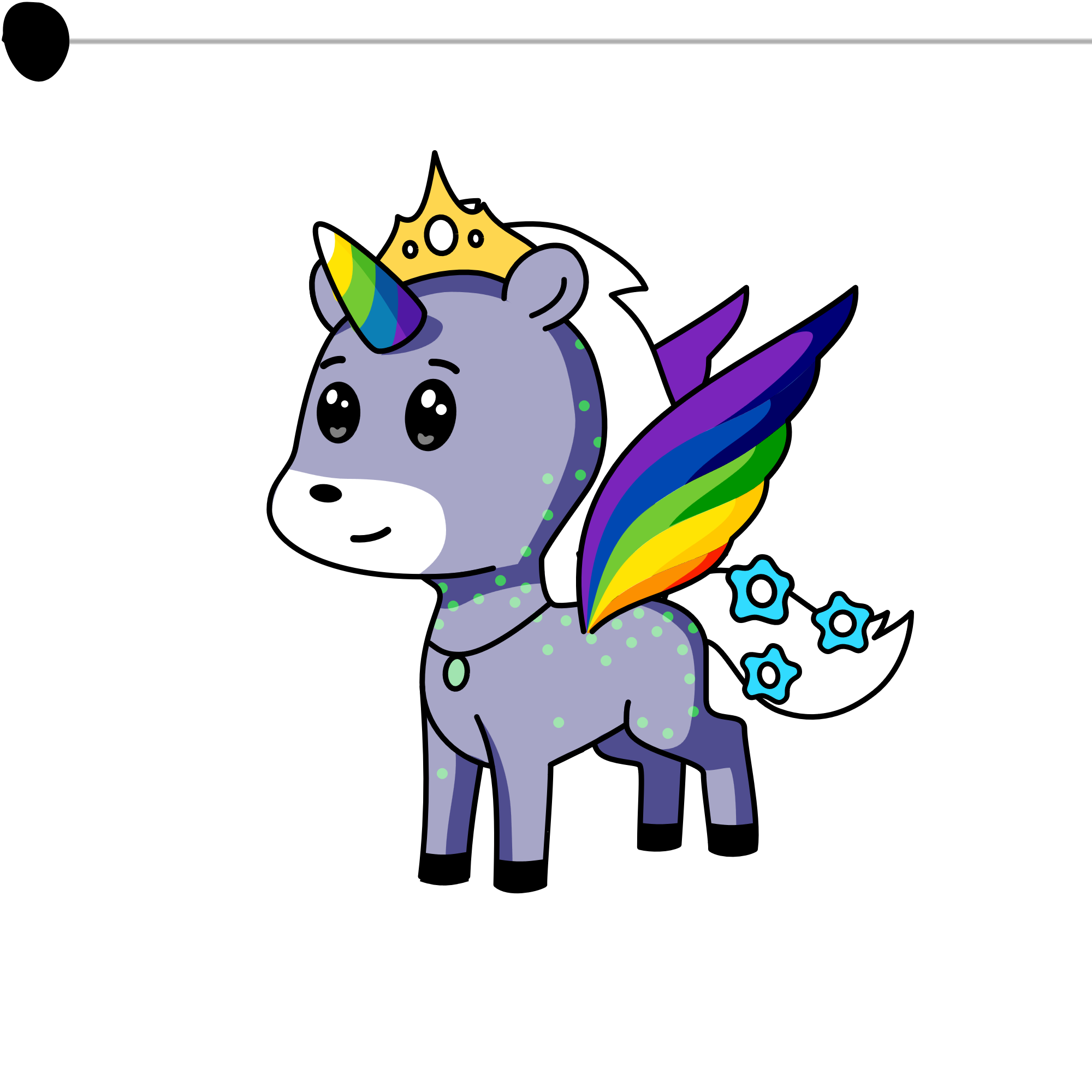 Nella Unicorn, the unicorn