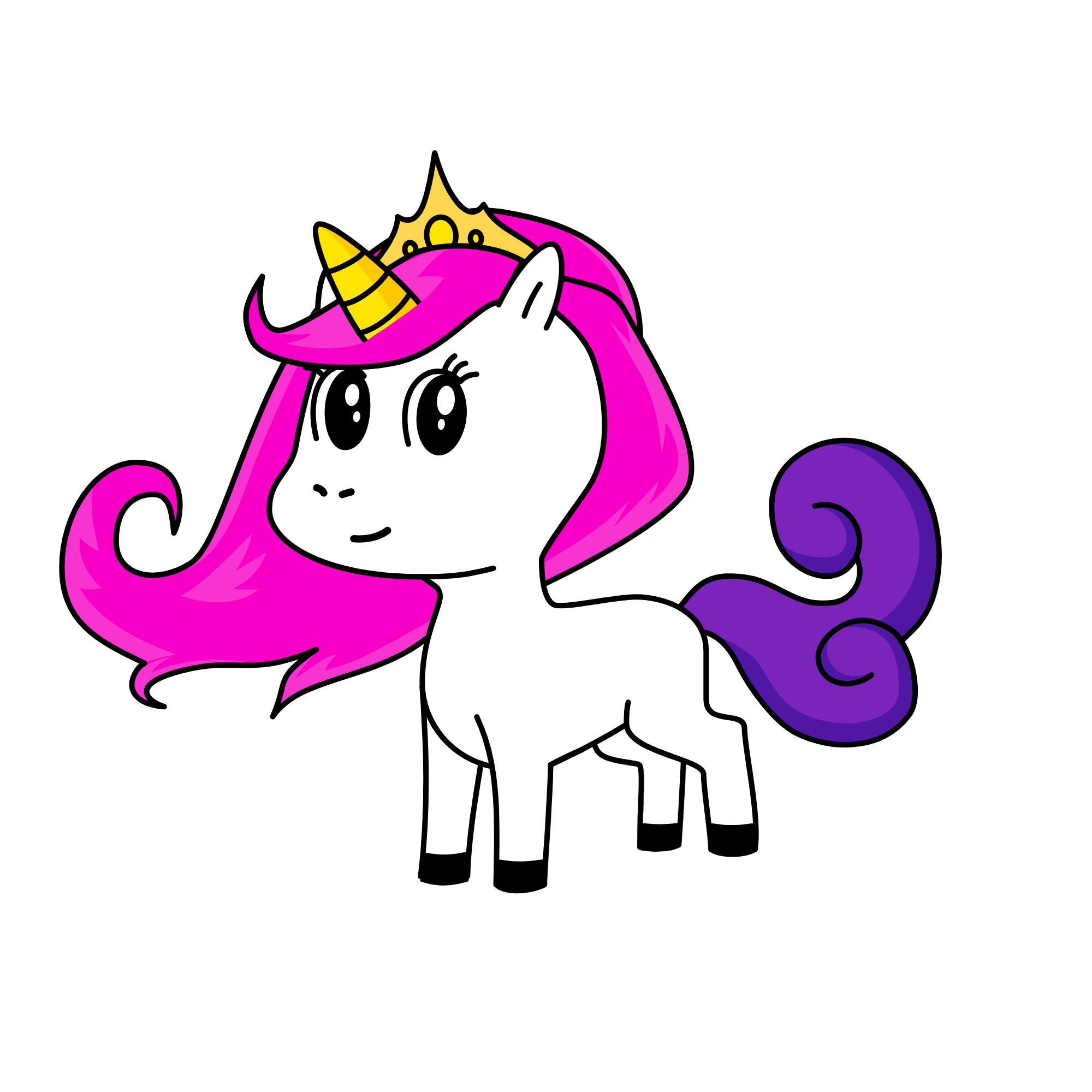 Angel, the unicorn