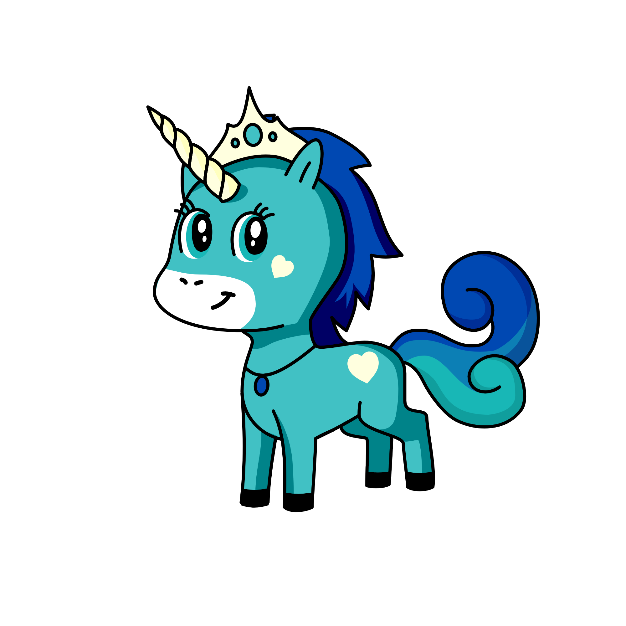 Midnight Magic, the unicorn