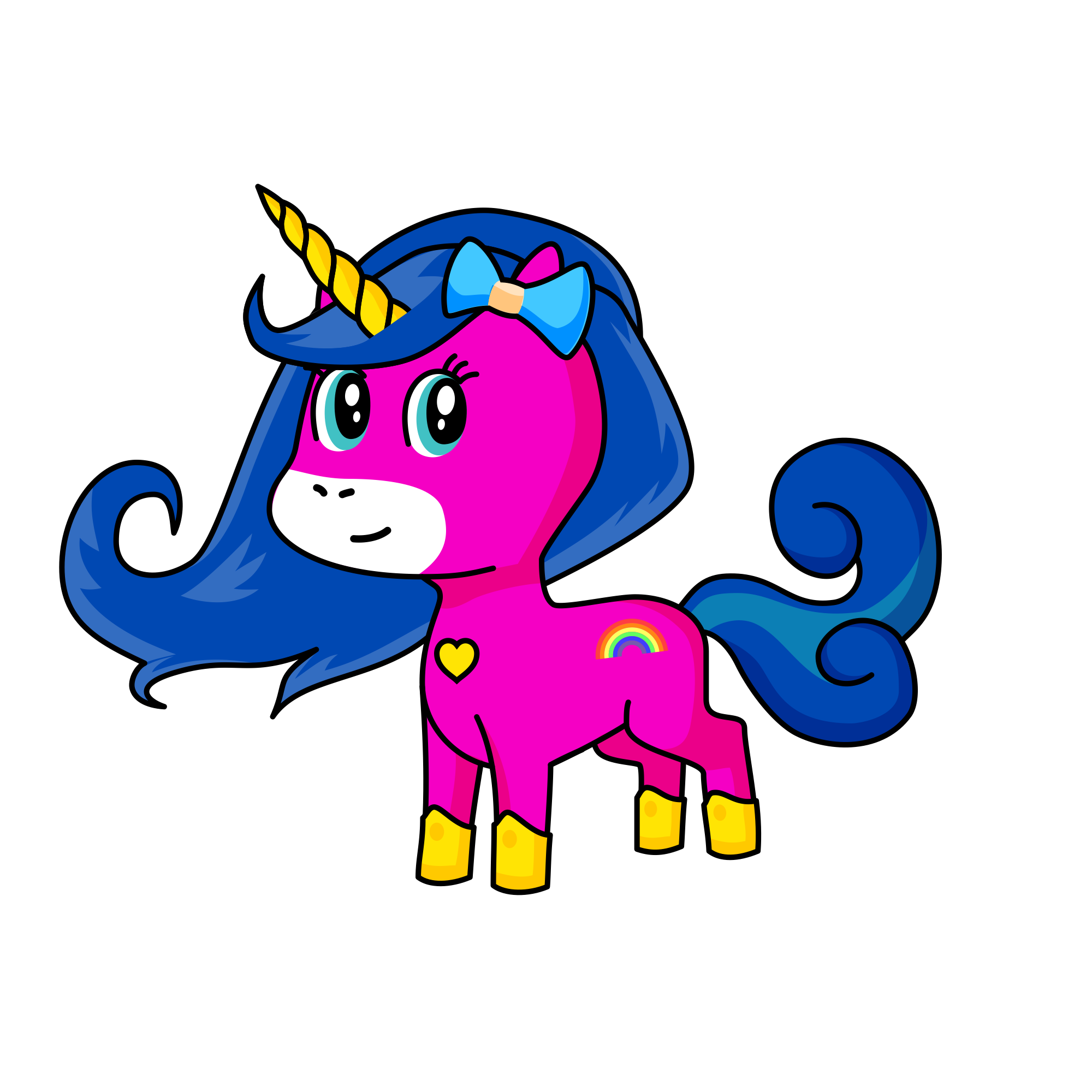 Sprinkle Heart, the unicorn