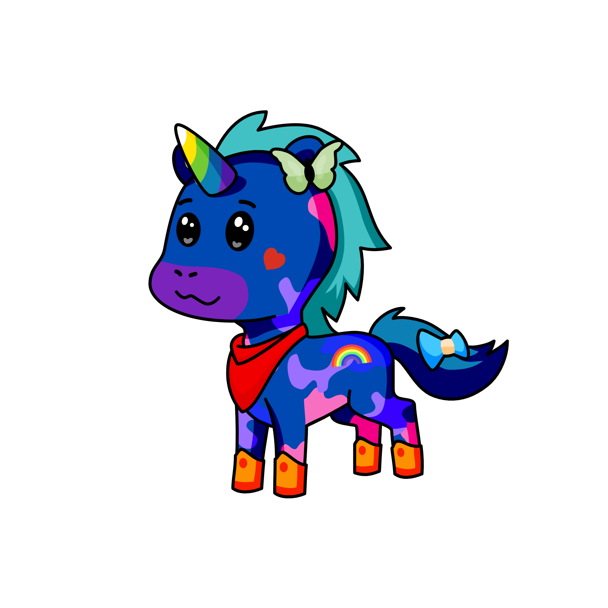 Friend, the unicorn