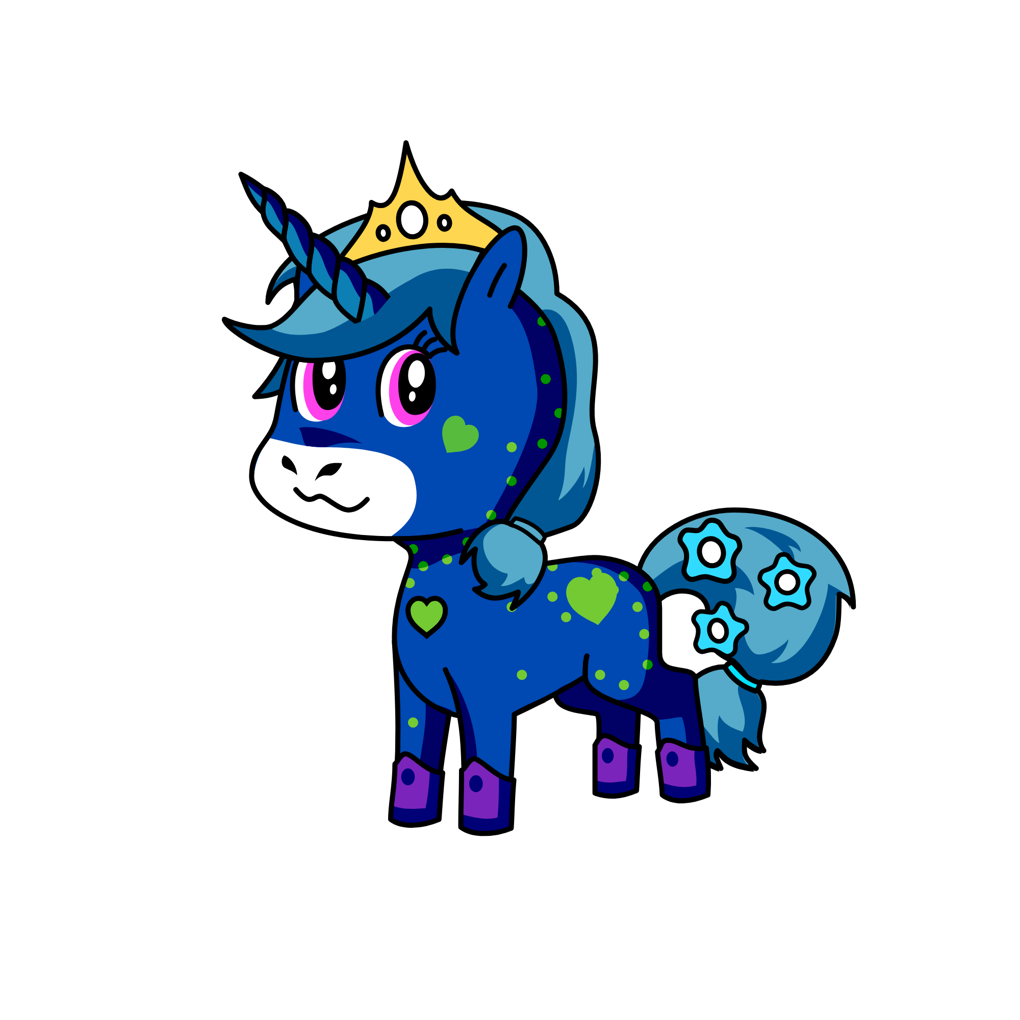 blobare, the unicorn