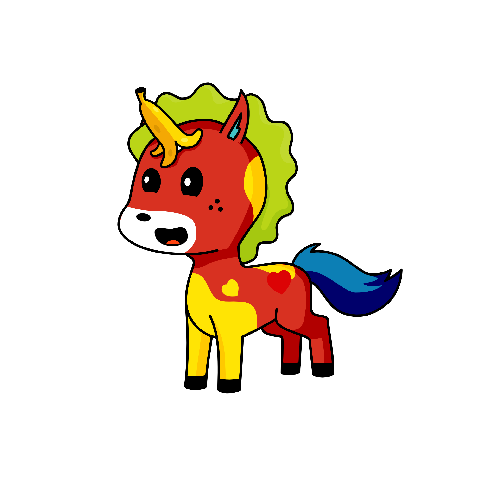 hehehe, the unicorn