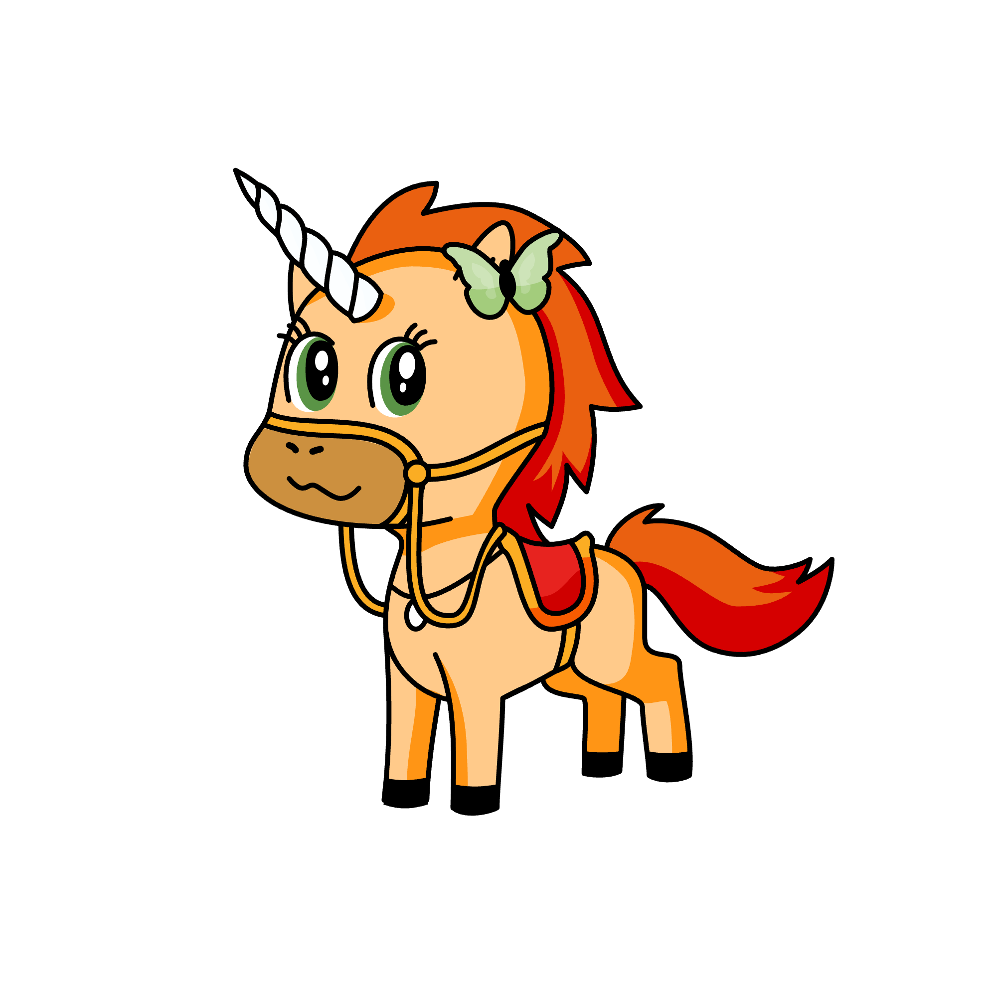 Rosey, the unicorn