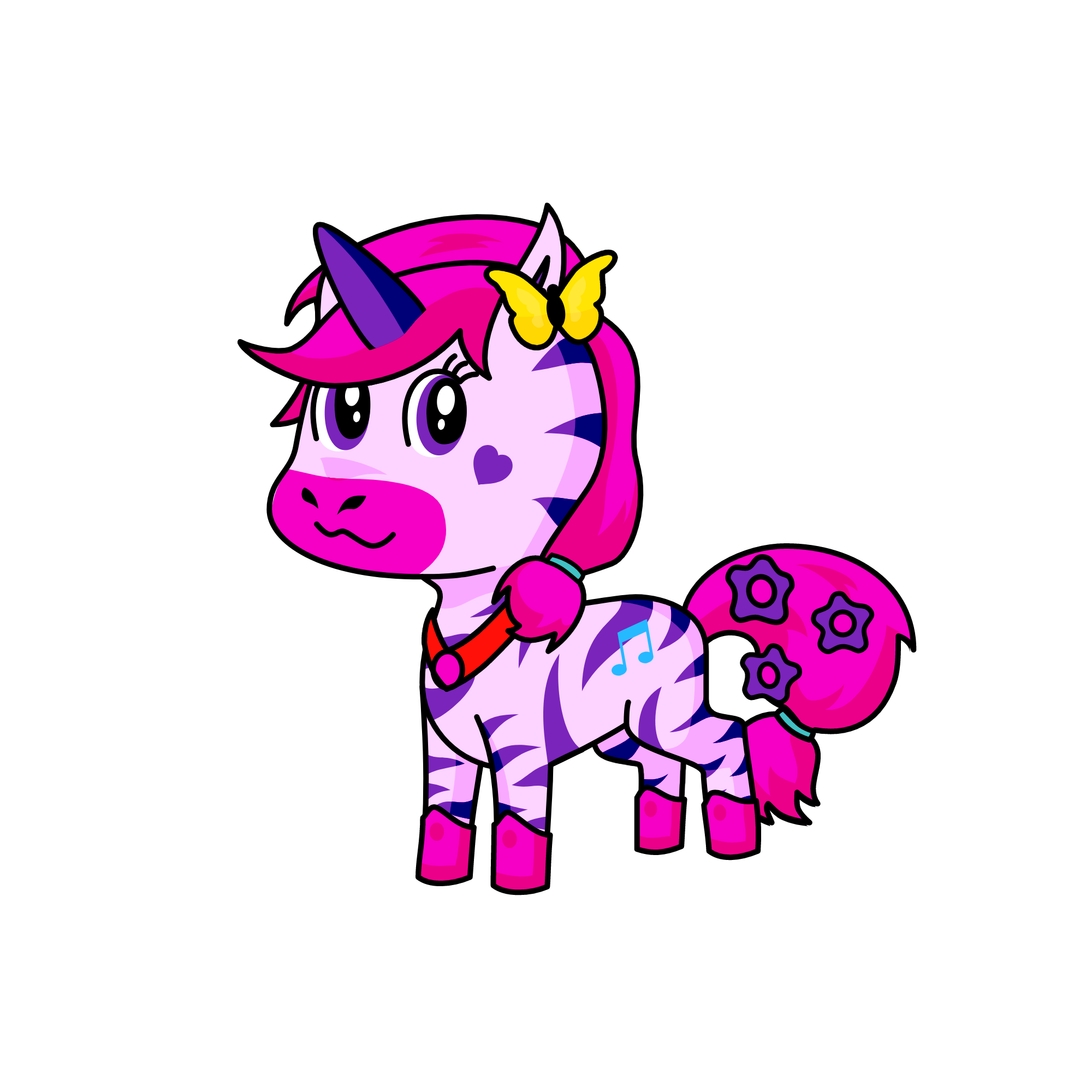 très jolie, the unicorn