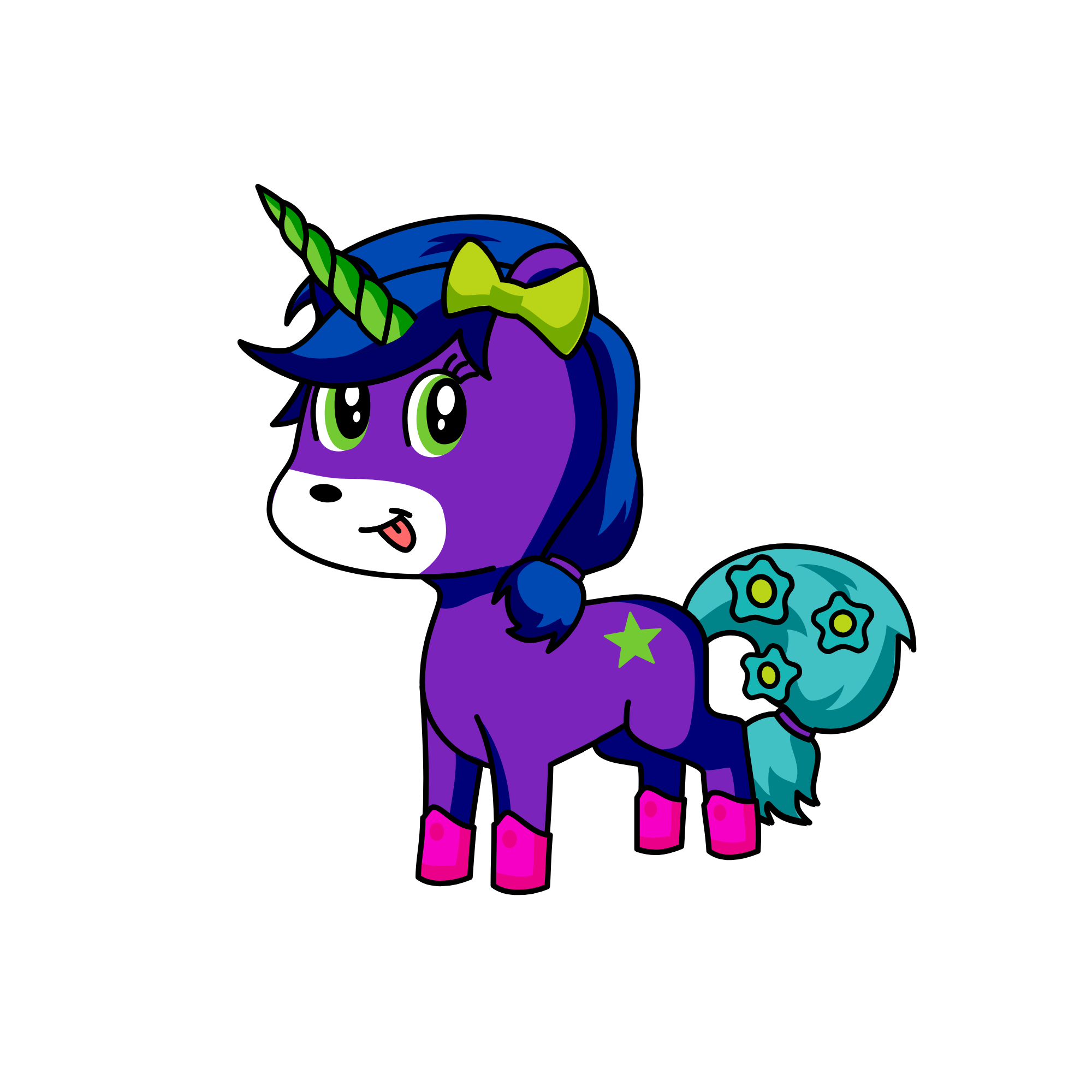 monfishkfs, the unicorn