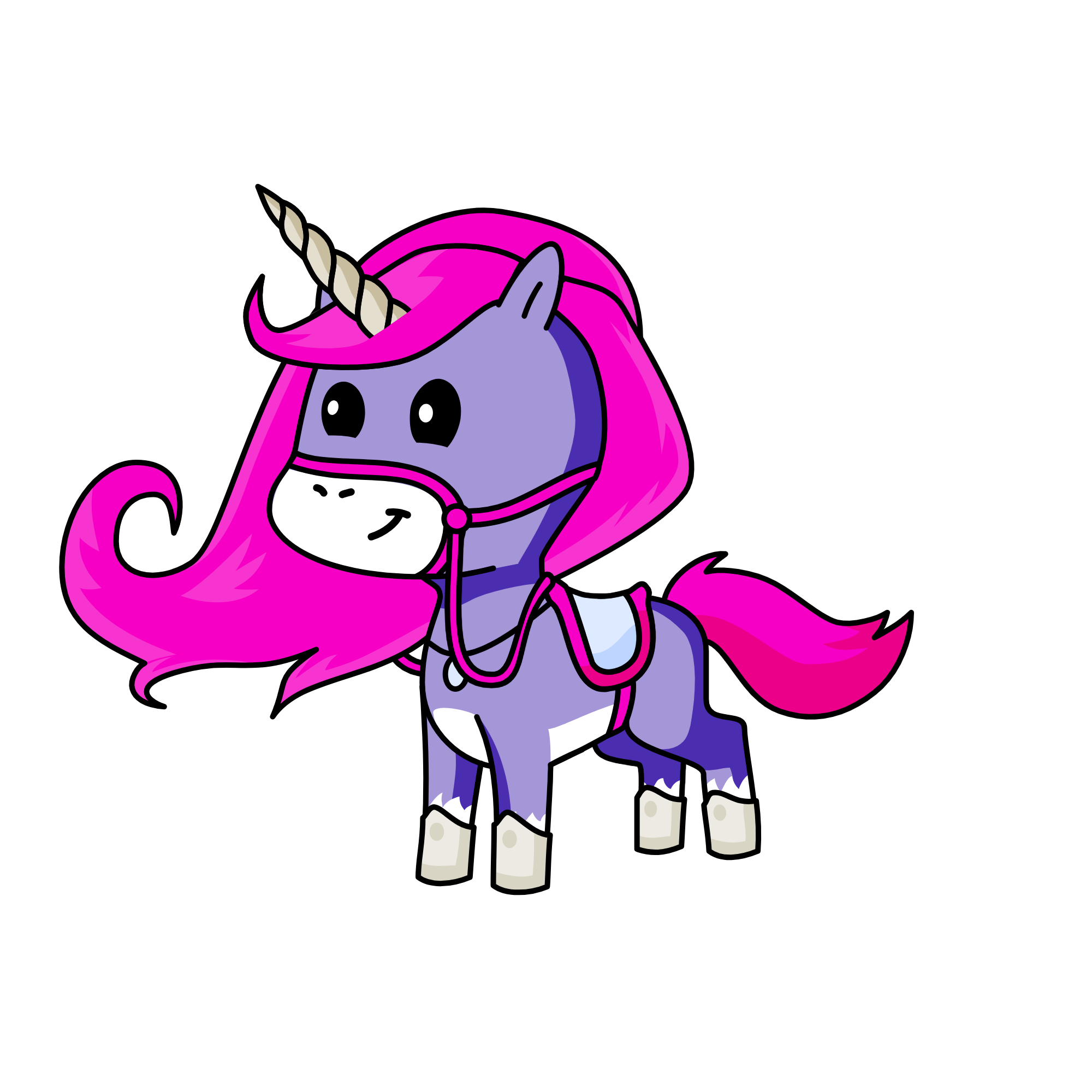Snowy, the unicorn