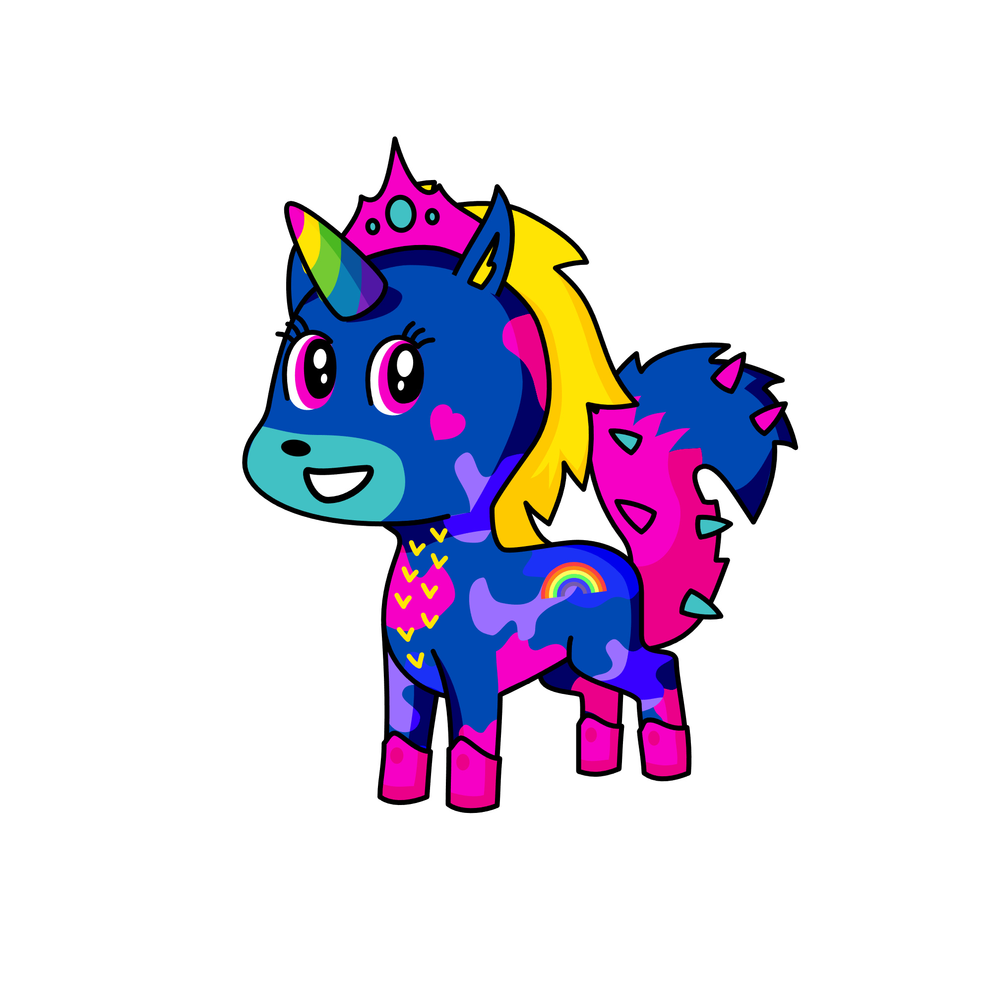 Snow White, the unicorn