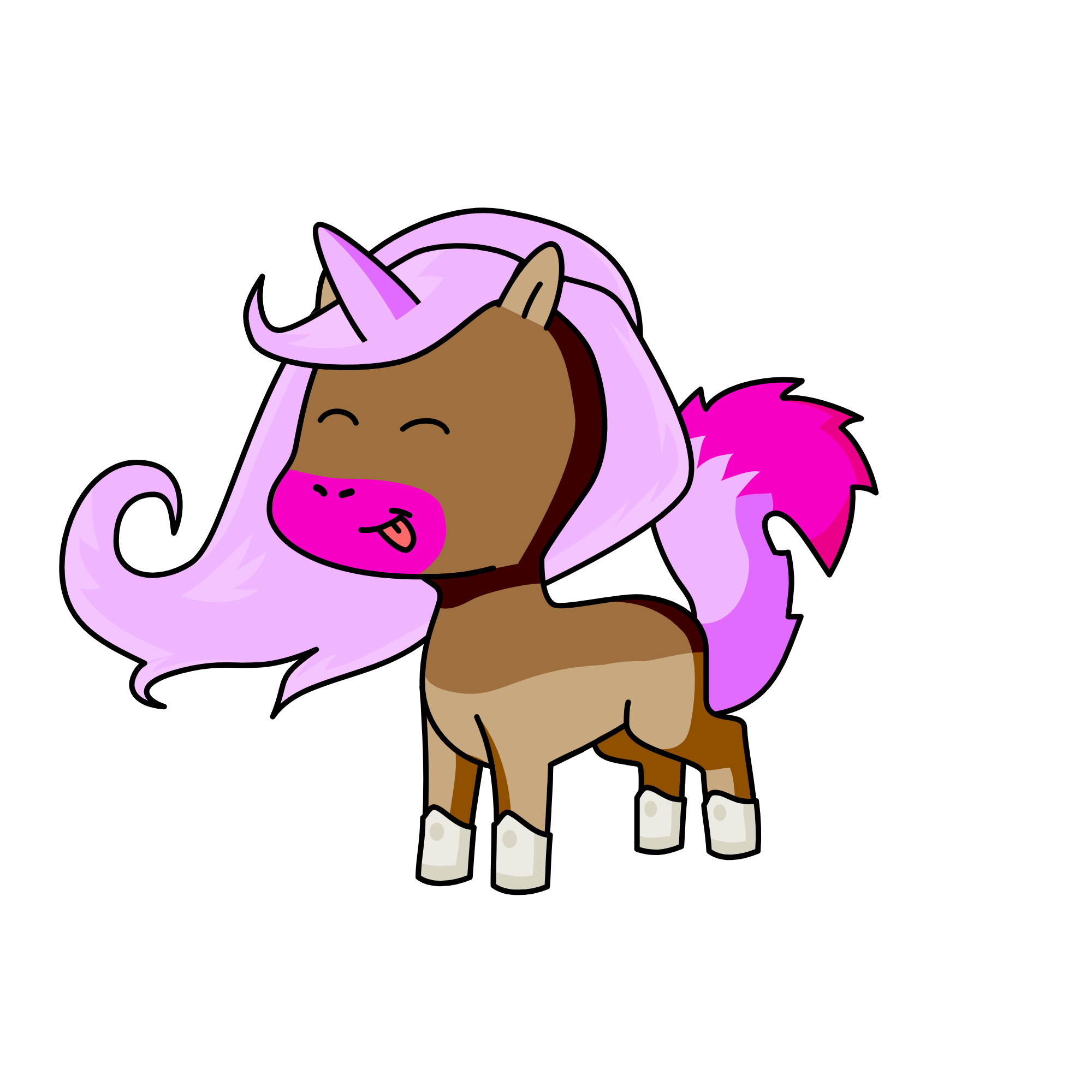 preppy slay queen, the unicorn