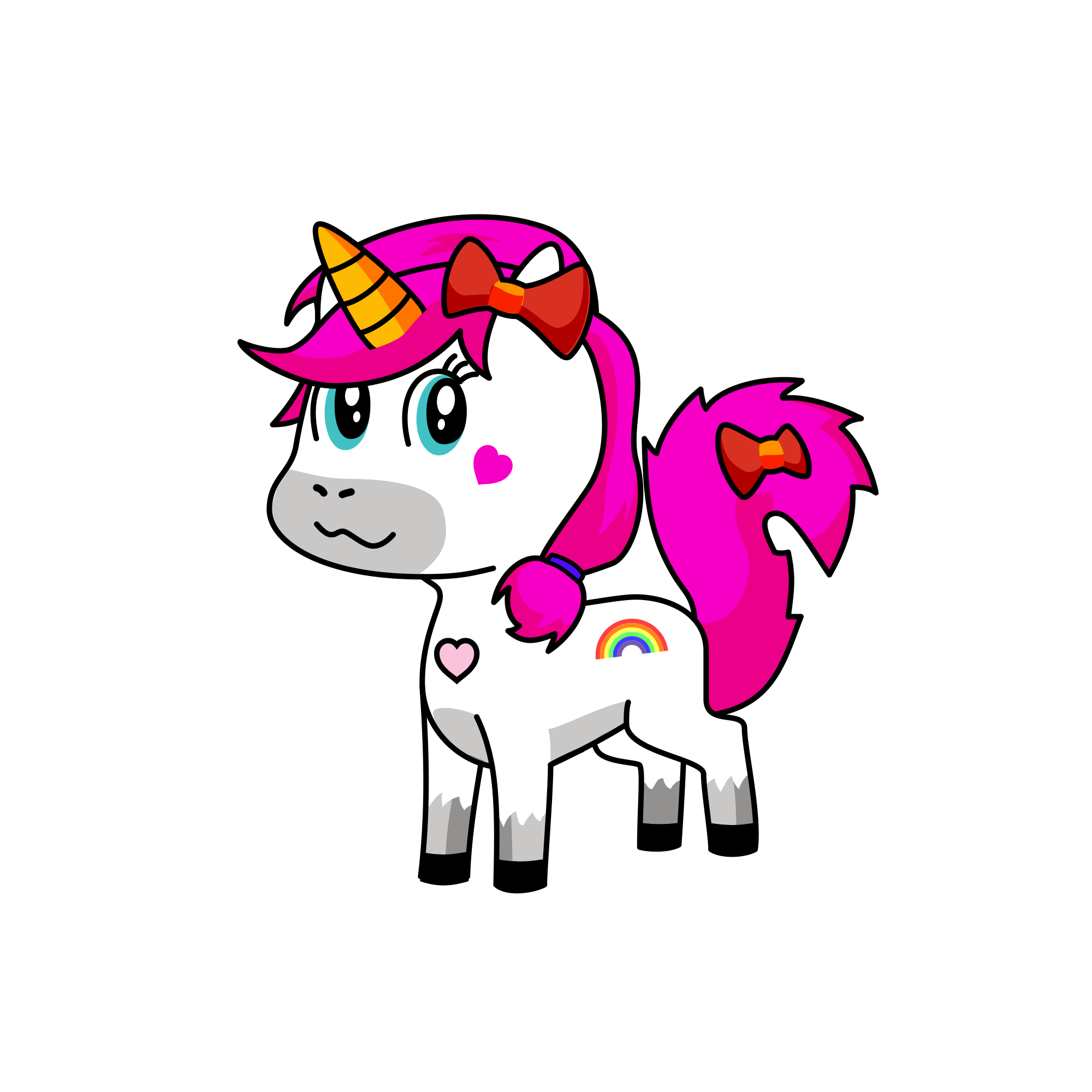 Maya, the unicorn