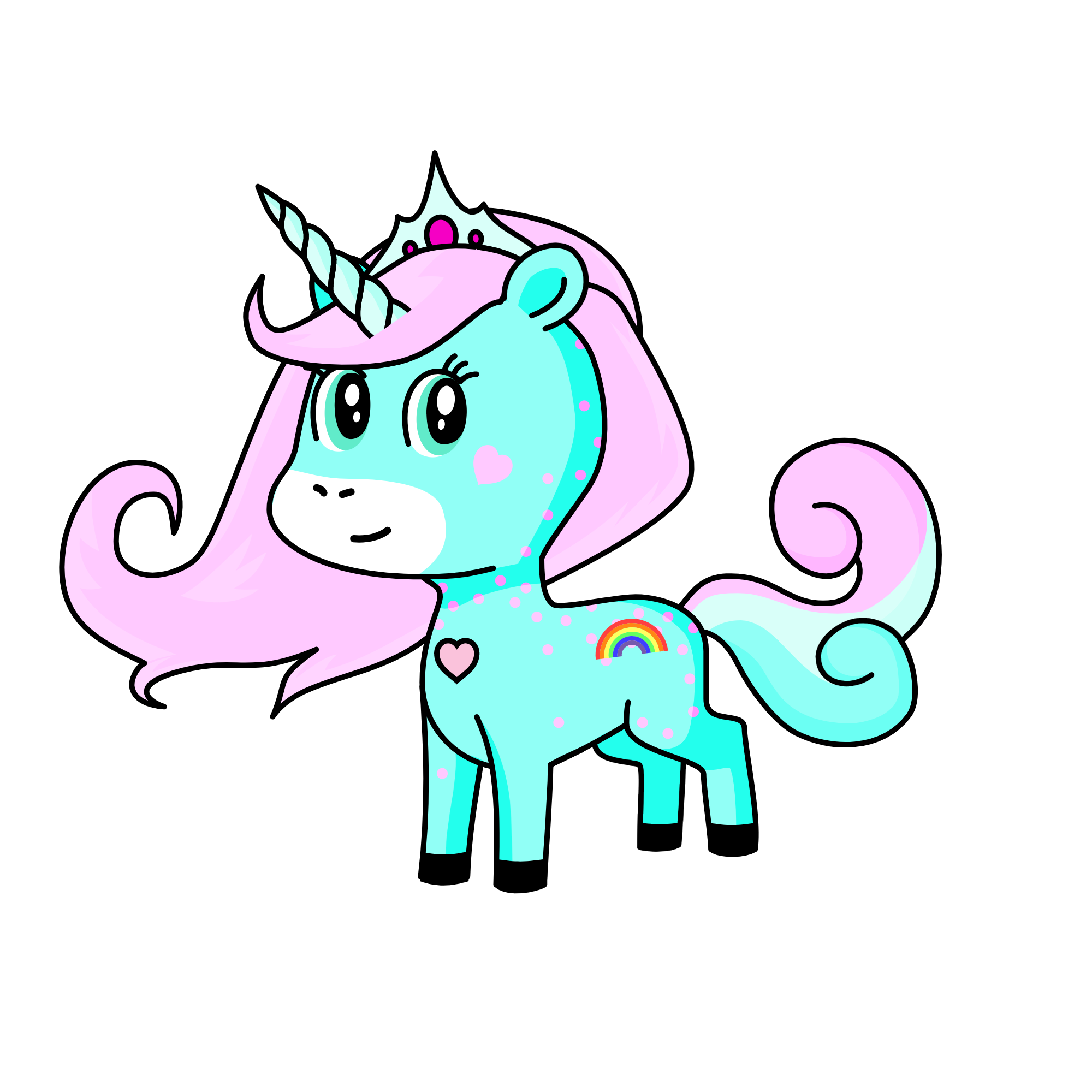 Cotton Candy, the unicorn
