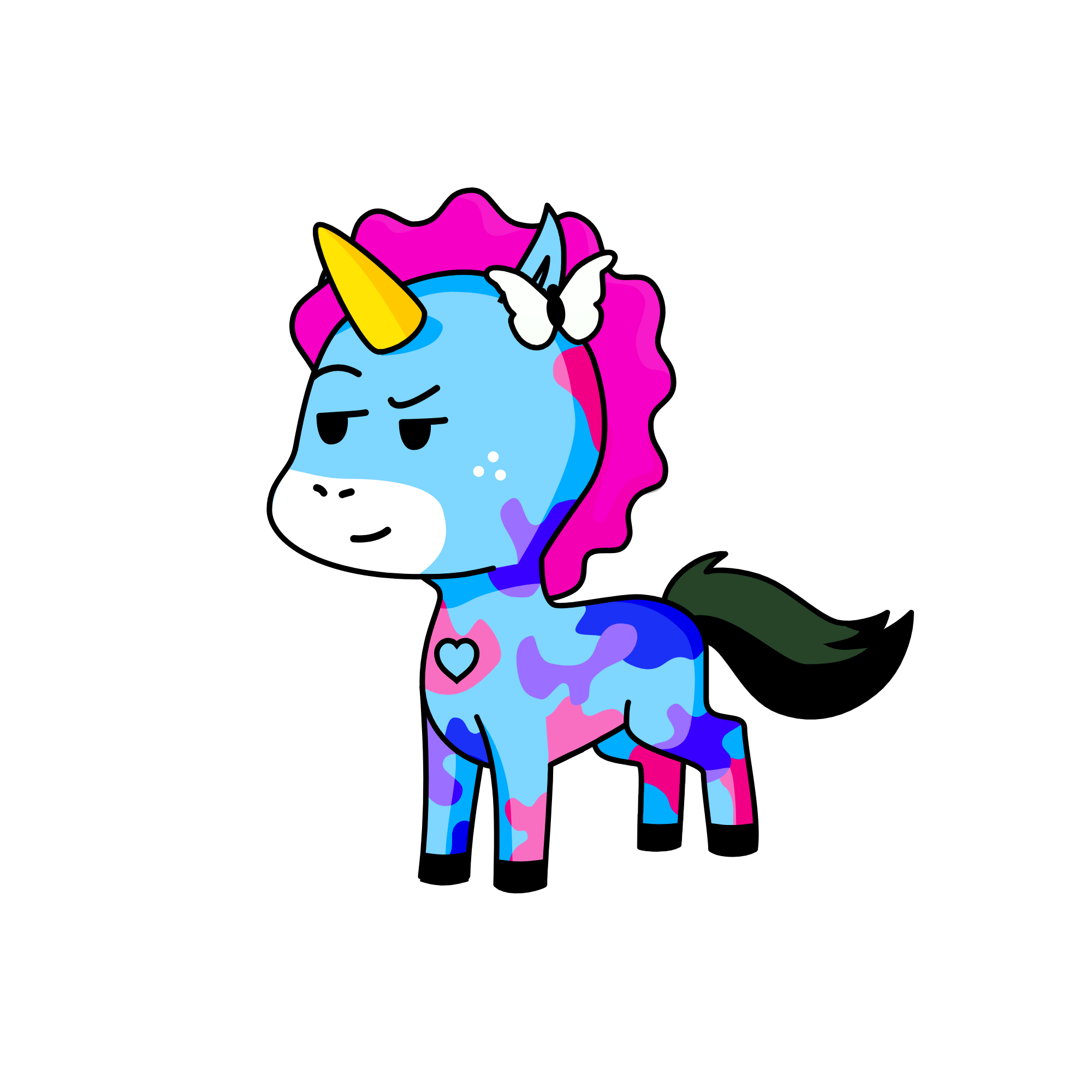 cutey, the unicorn