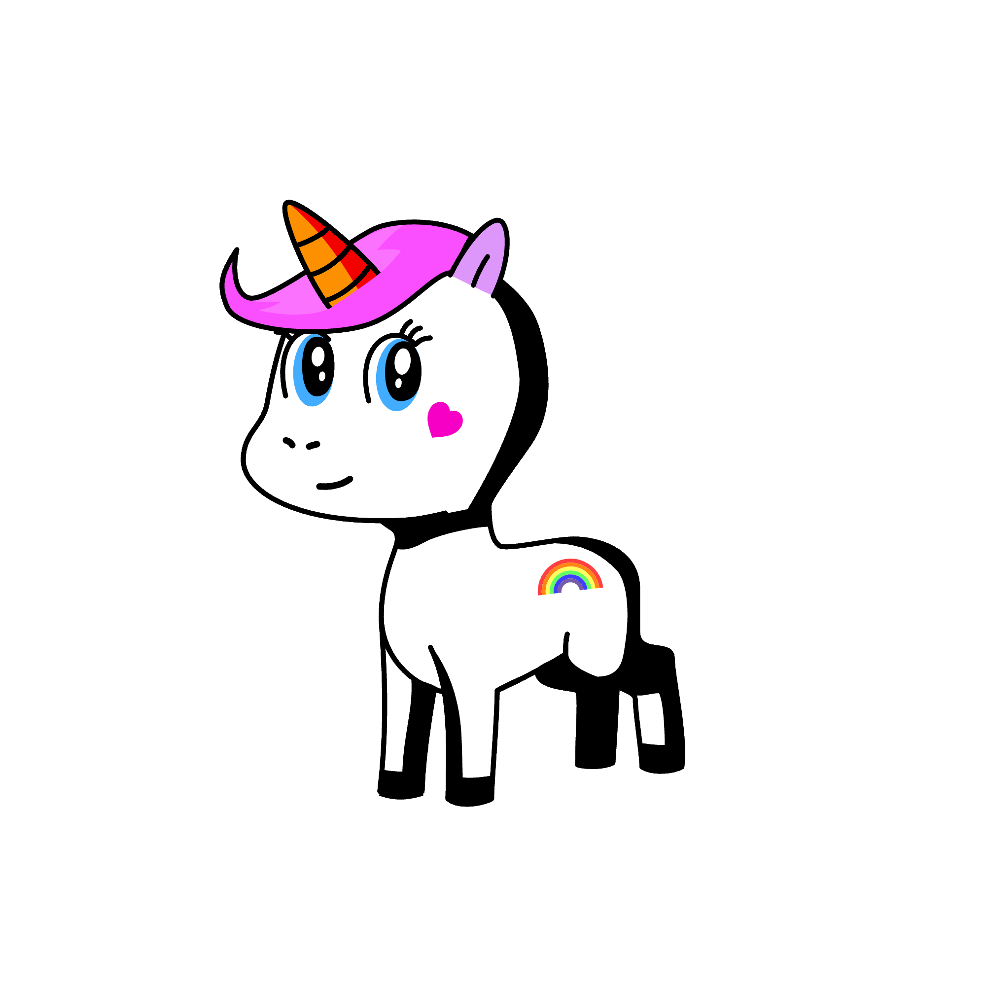 Stella, the unicorn